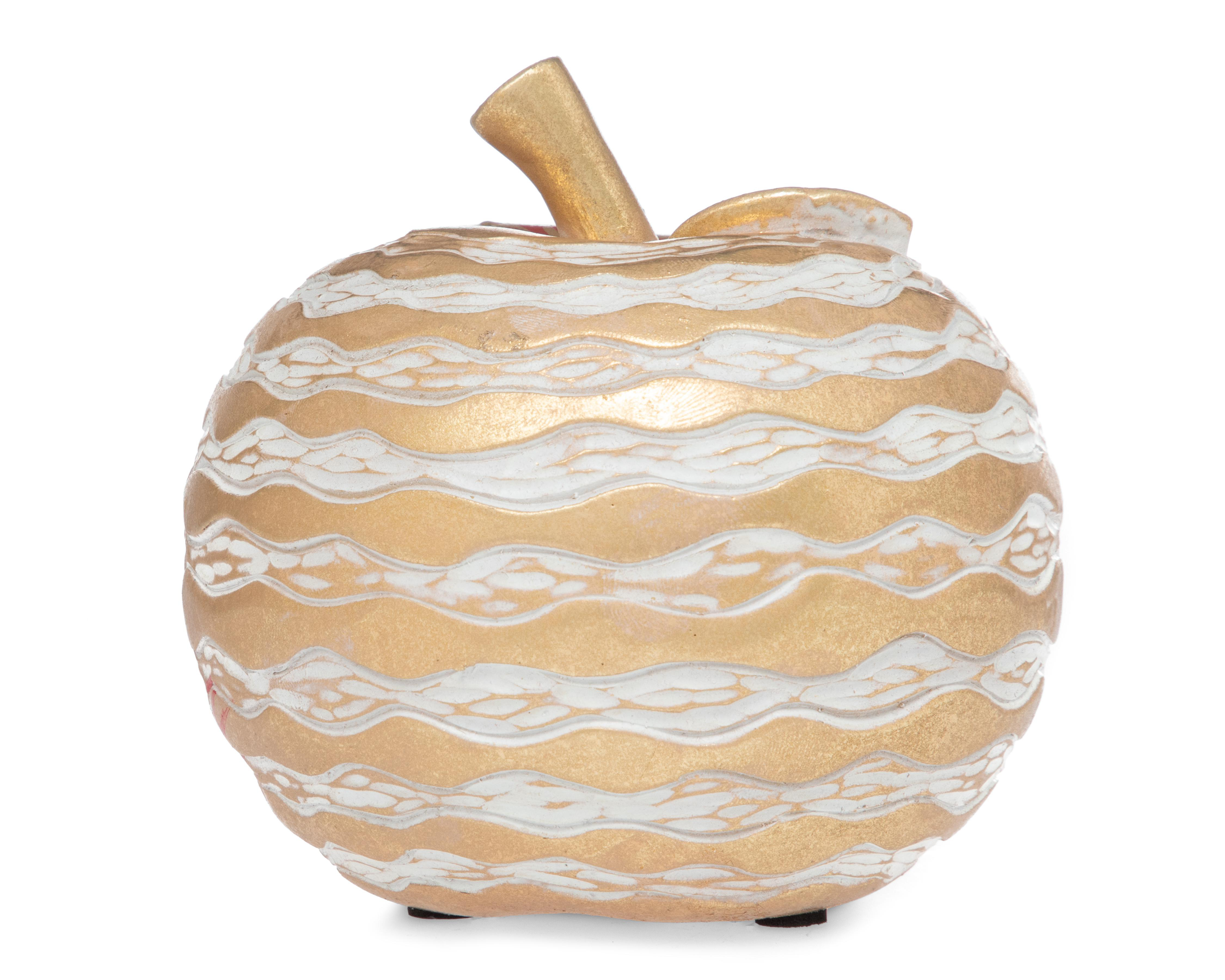 Escultura de Manzana Dimitre de Cerámica