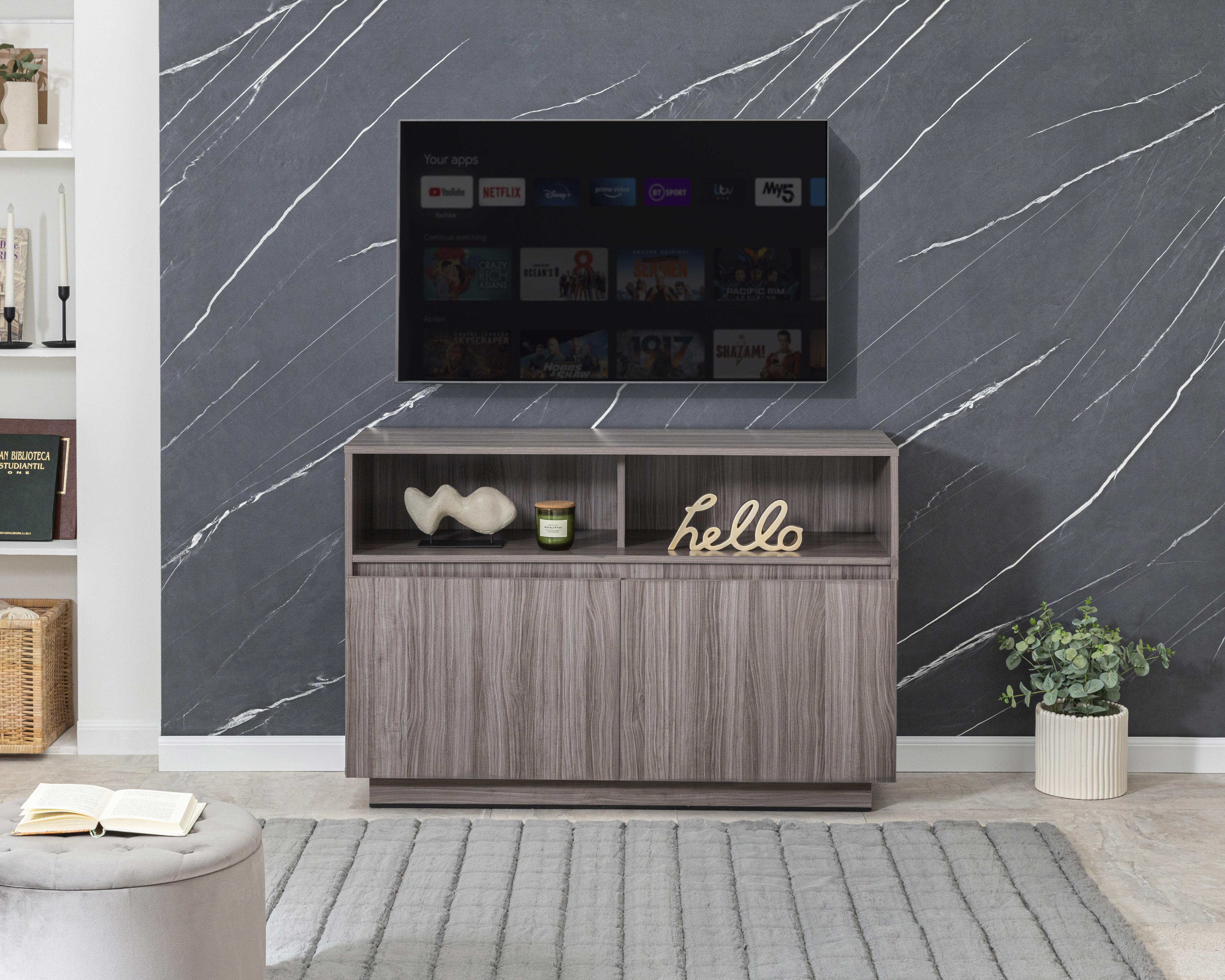 Mesa para TV 50 Pulgadas de Madera Industrializada Todema Lucía $3,399