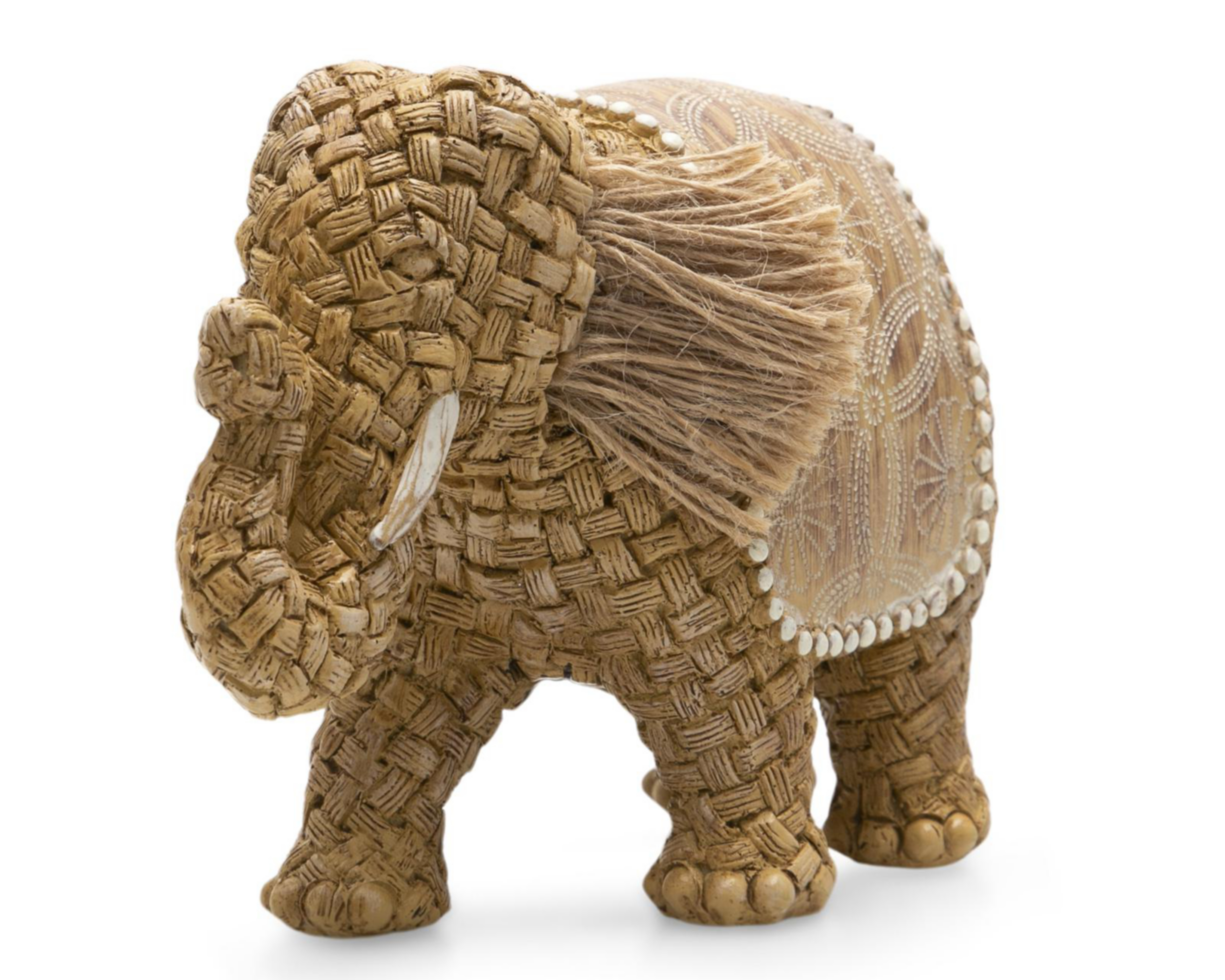 Foto 1 | Escultura de Elefante Tawny de Resina