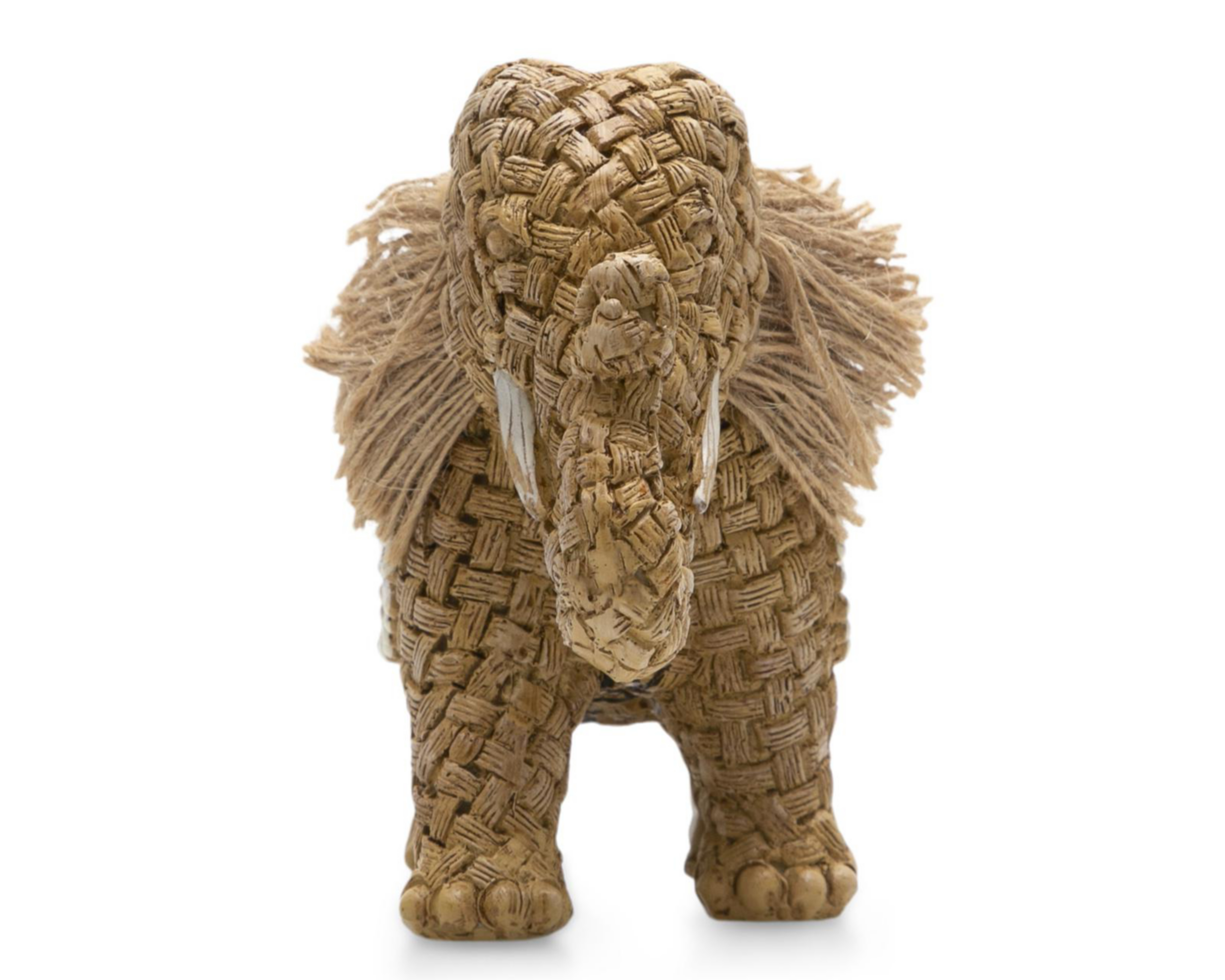 Foto 3 | Escultura de Elefante Tawny de Resina