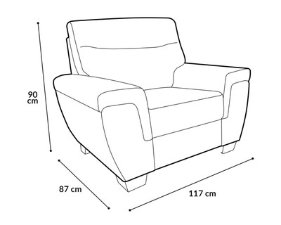 Foto 6 | Sillón Assi Contemporáneo