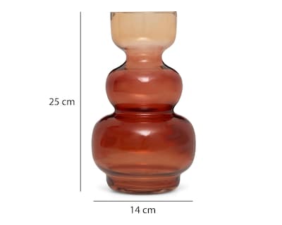 Foto 5 | Florero de Vidrio Charlotte B Starhaus 25 cm