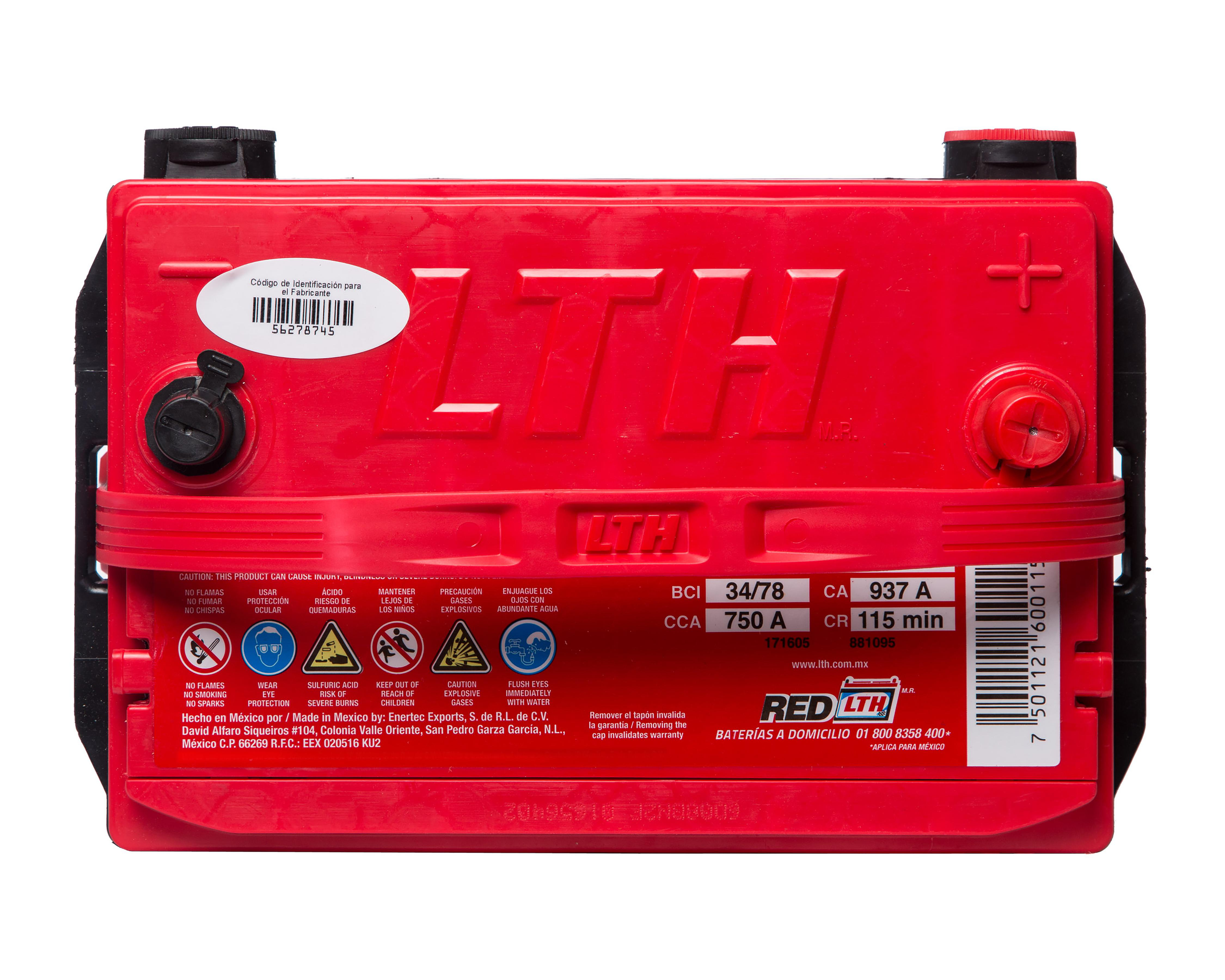 Foto 6 | Acumulador LTH L-34/78-750 AMP