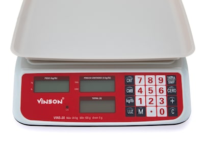 Foto 3 | Báscula Electrónica Vinson Multifunción 20 kg
