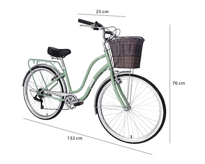 Foto 6 | Bicicleta Urbana Getgo Get Chic Rodada 26 Verde