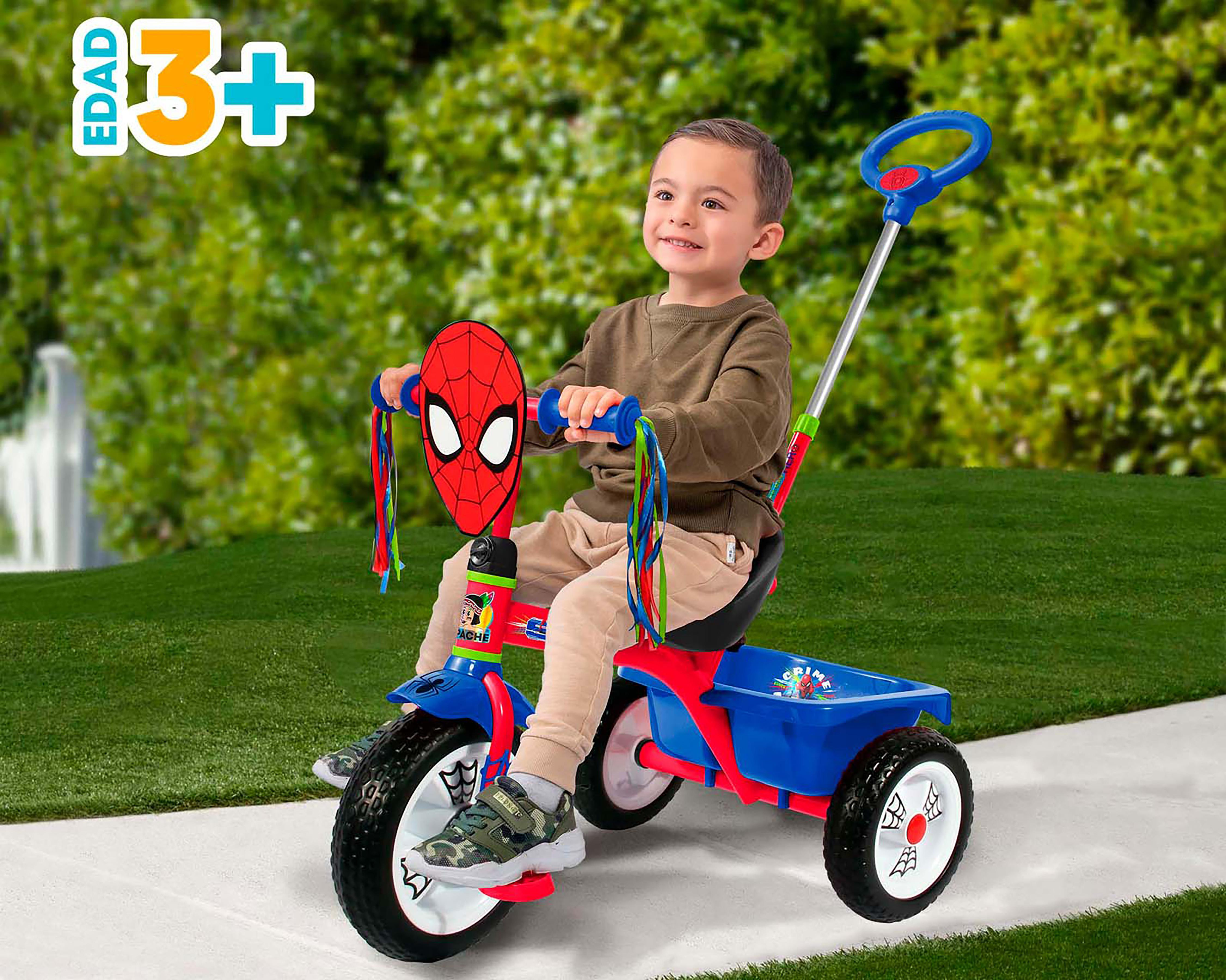 Foto 5 pulgar | Triciclo Apache Spiderman color Rojo