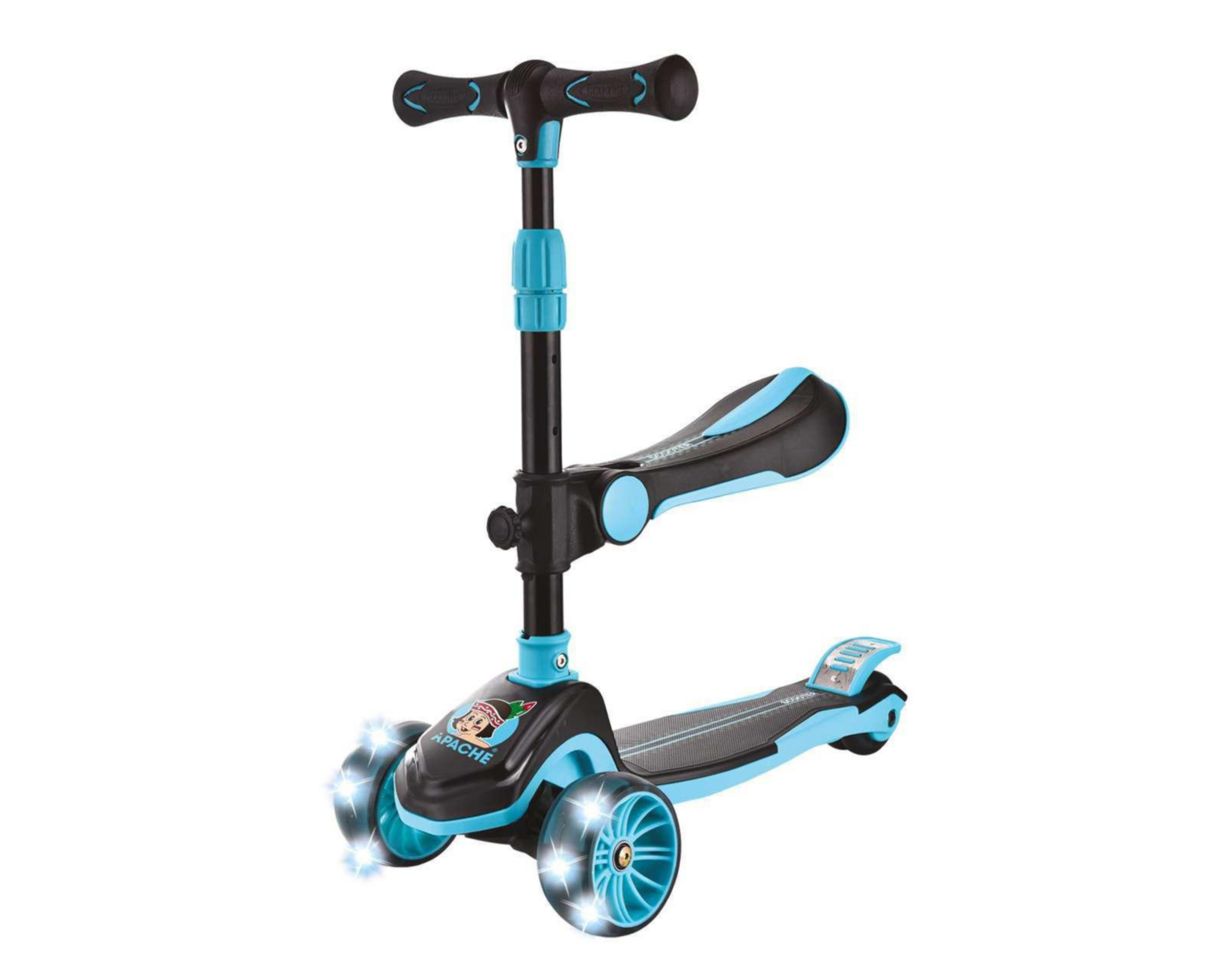 Scooter Apache 2 en 1 Ajustable