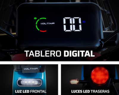 Foto 3 | Moto Eléctrica Voltair Sway Power Azul 2024