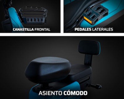 Foto 4 | Moto Eléctrica Voltair Sway Power Azul 2024