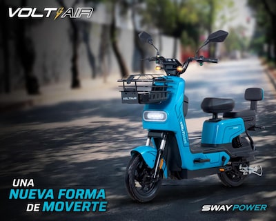 Foto 6 | Moto Eléctrica Voltair Sway Power Azul 2024