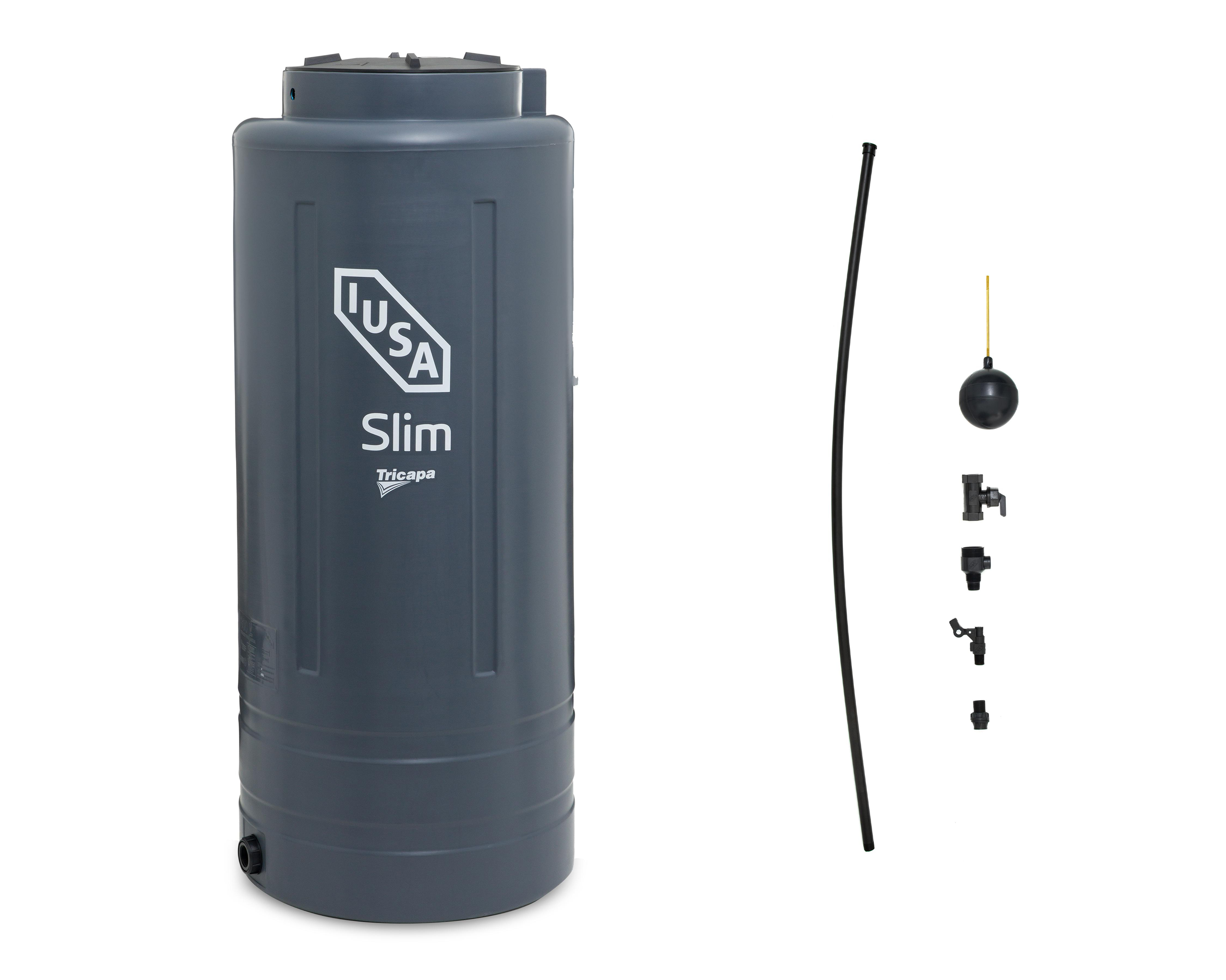 Tinaco Tricapa Slim Iusa 800 Litros con 6 Accesorios