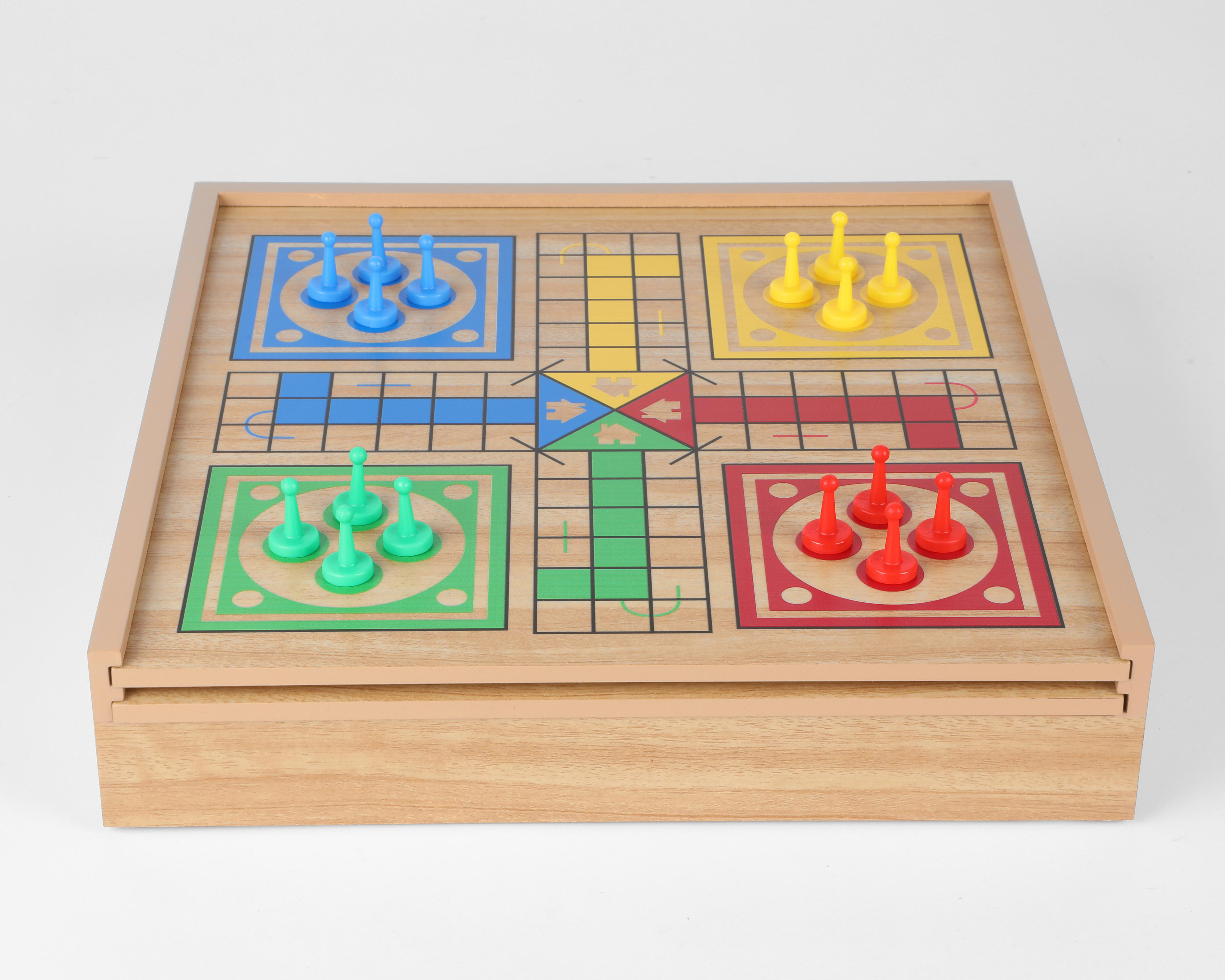Foto 5 pulgar | Ajedrez Ambassador con Juegos Variados