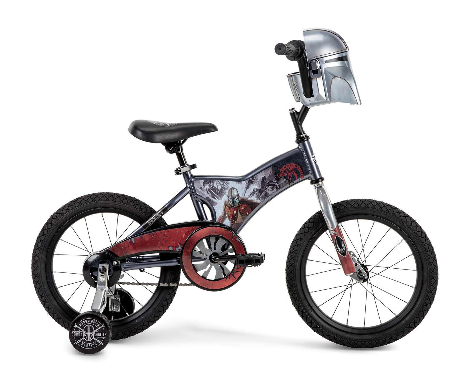 Foto 3 pulgar | Bicicleta Infantil Mandalorian 16" Gris