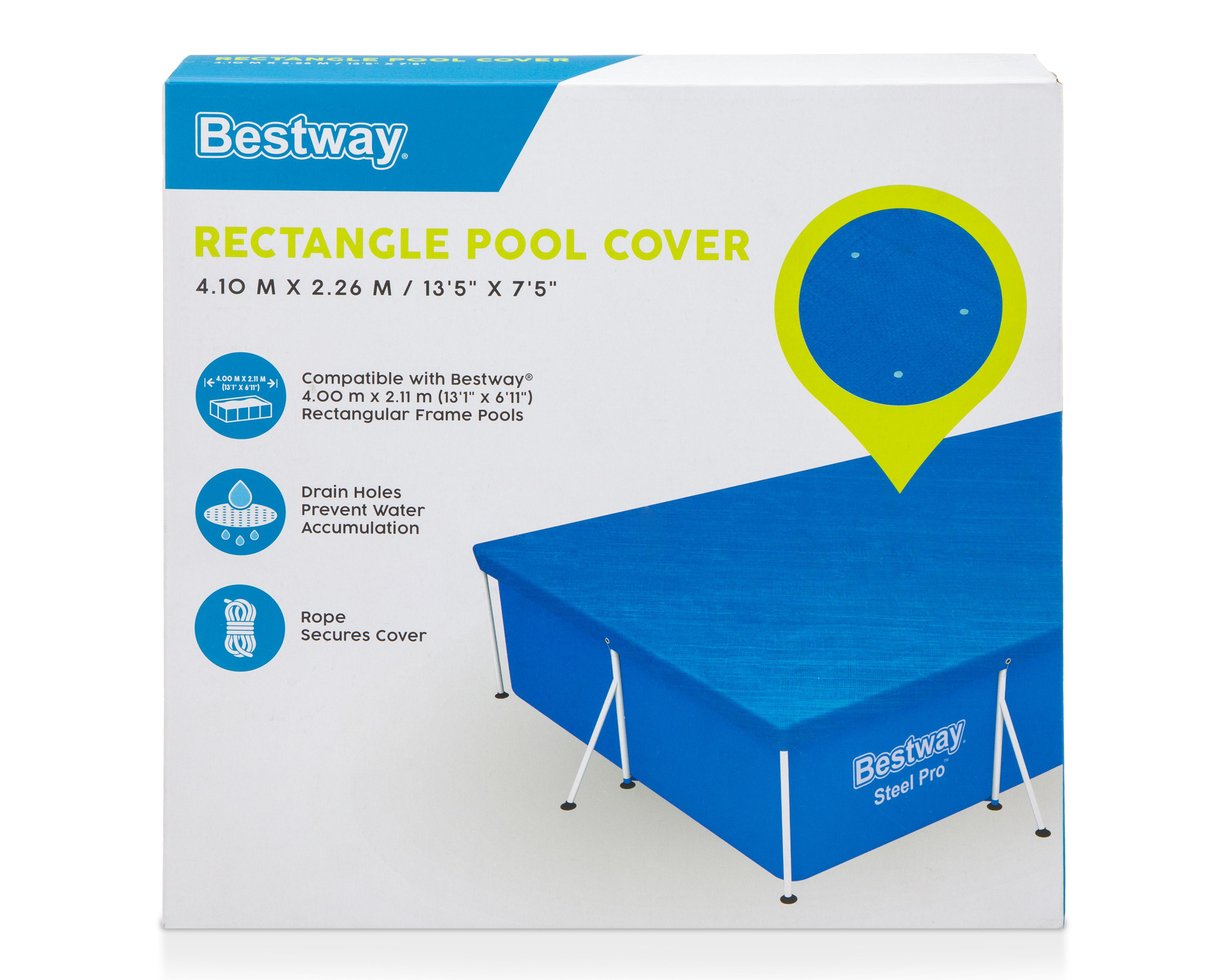 Cubierta para Alberca Rectangular Bestway 226 x 410 cm