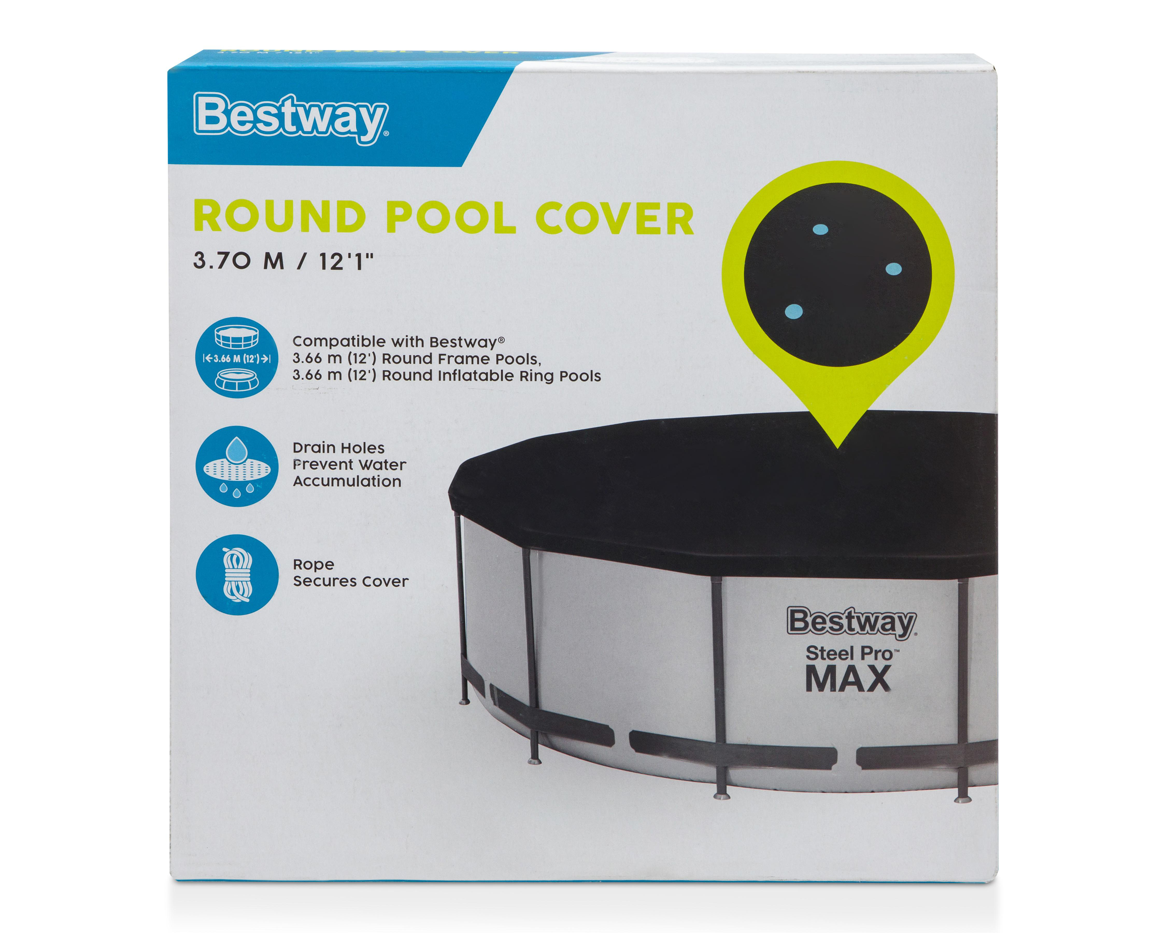 Cubierta para Alberca Redonda Bestway 370 cm
