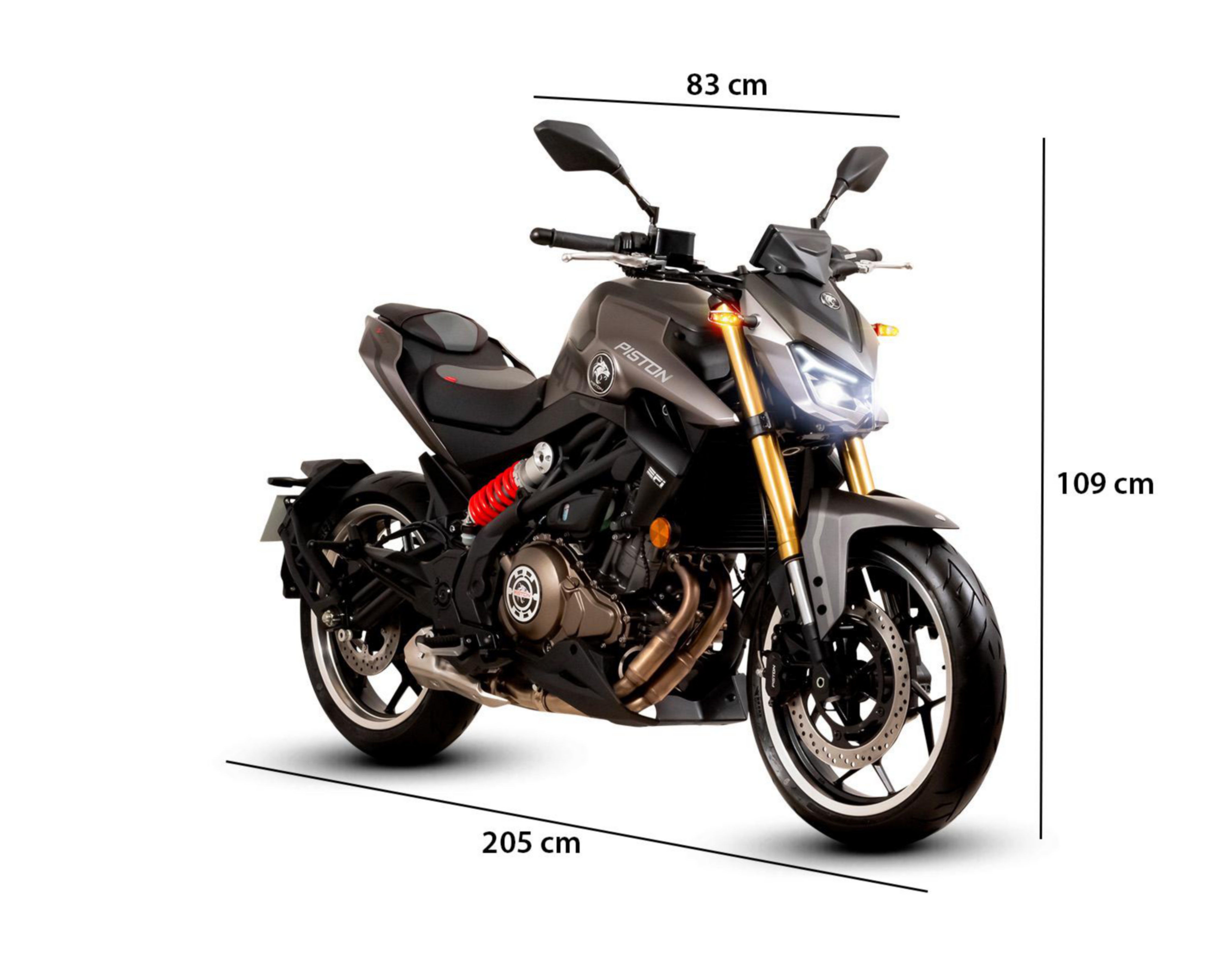Foto 10 | Motocicleta American Piston N400 Bristol 400 cc 2025