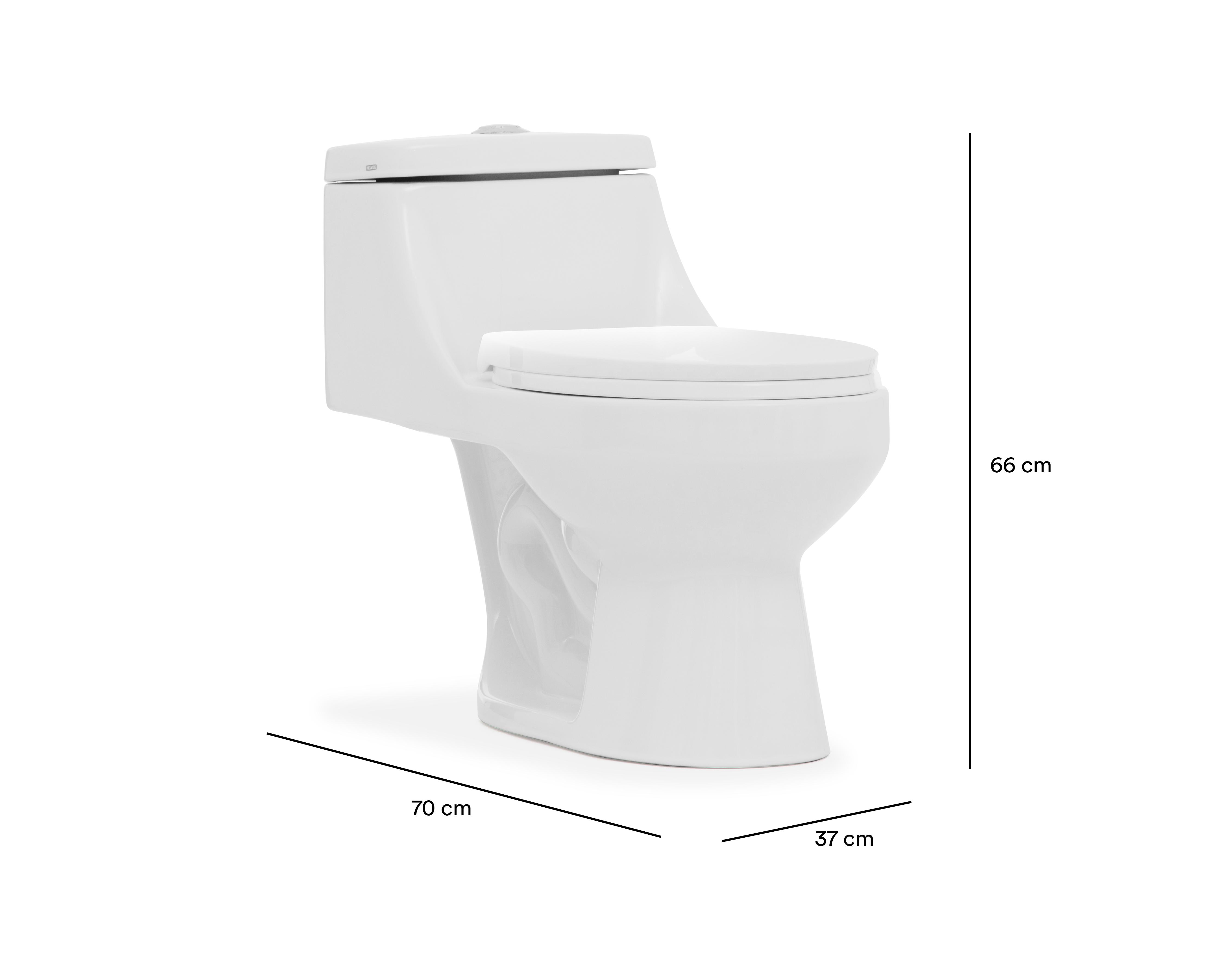 Foto 4 | Sanitario Helvex Cardo Premium 4.8 L Blanco Porcelanizado