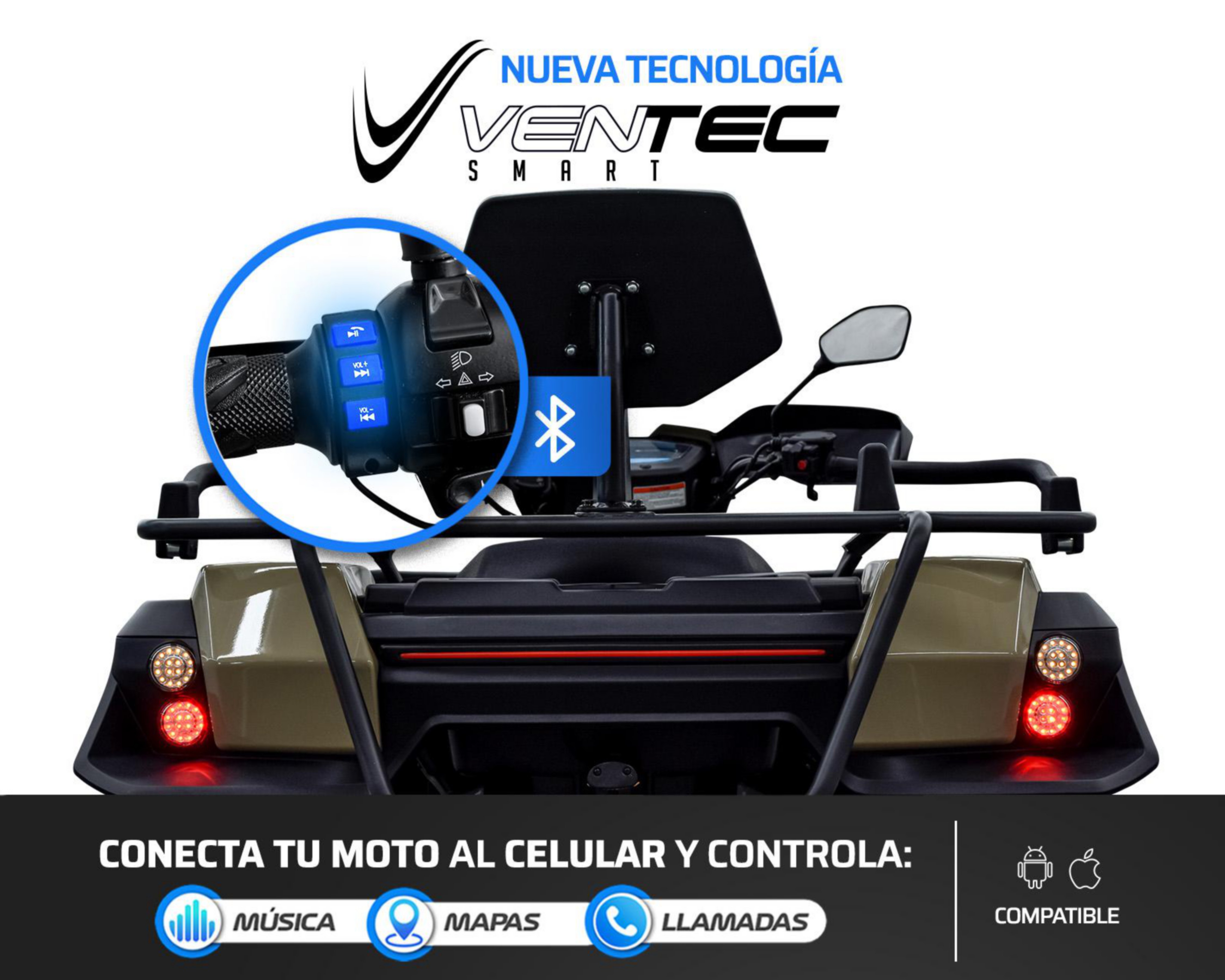 Foto 4 pulgar | Cuatrimoto Vento Rex 550 cc 2025