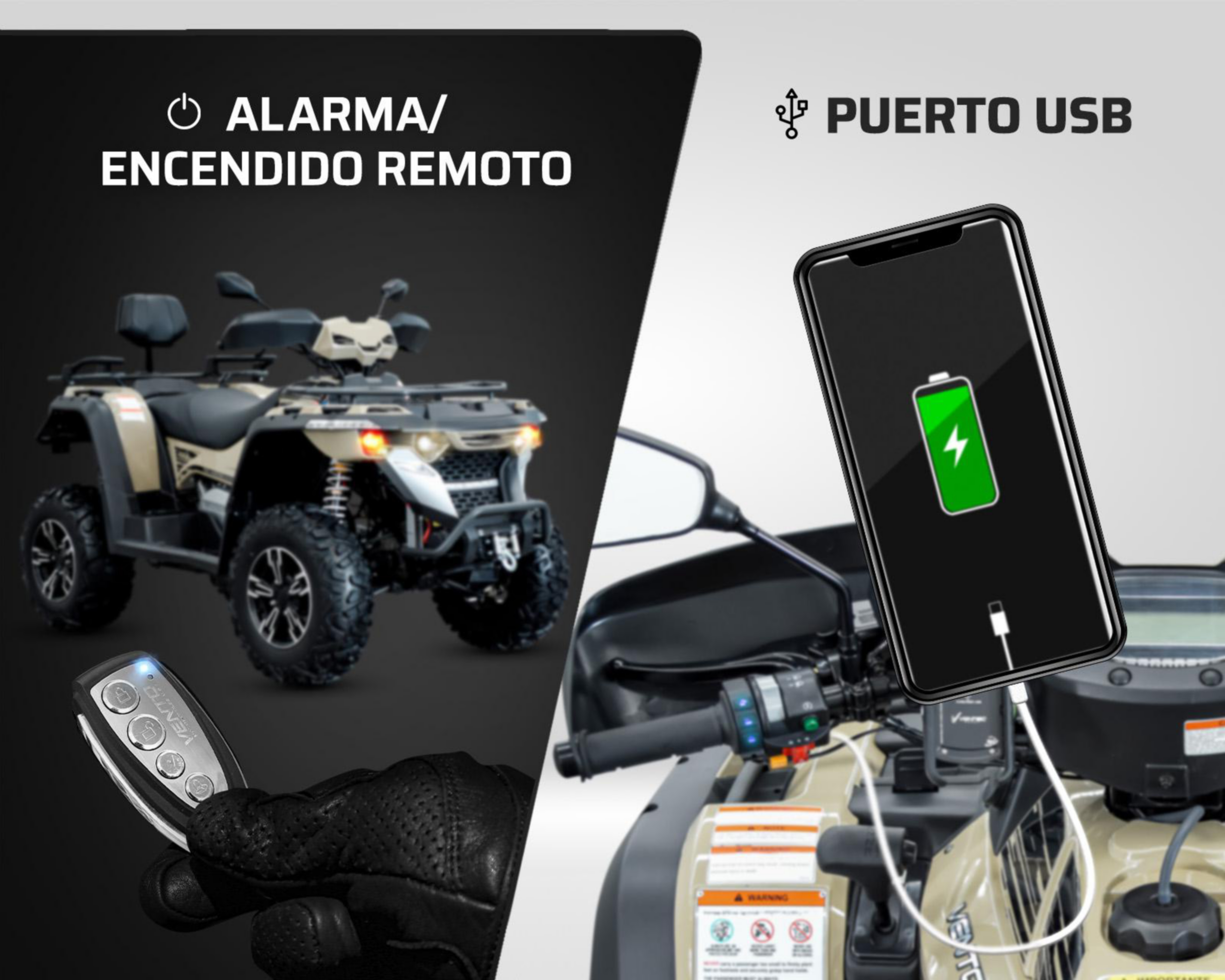 Foto 5 pulgar | Cuatrimoto Vento Rex 550 cc 2025