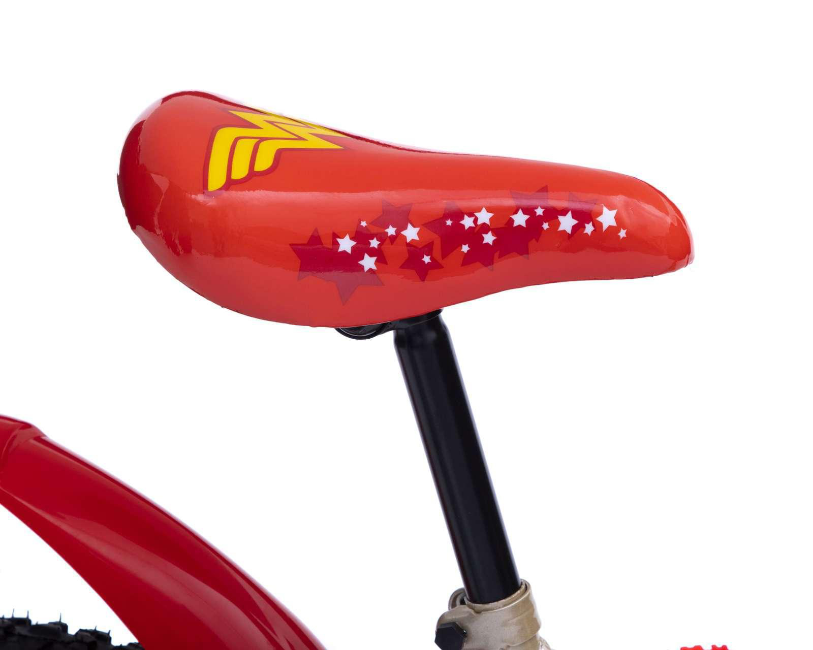 Foto 6 pulgar | Bicicleta Infantil Wonder Woman 16" Roja