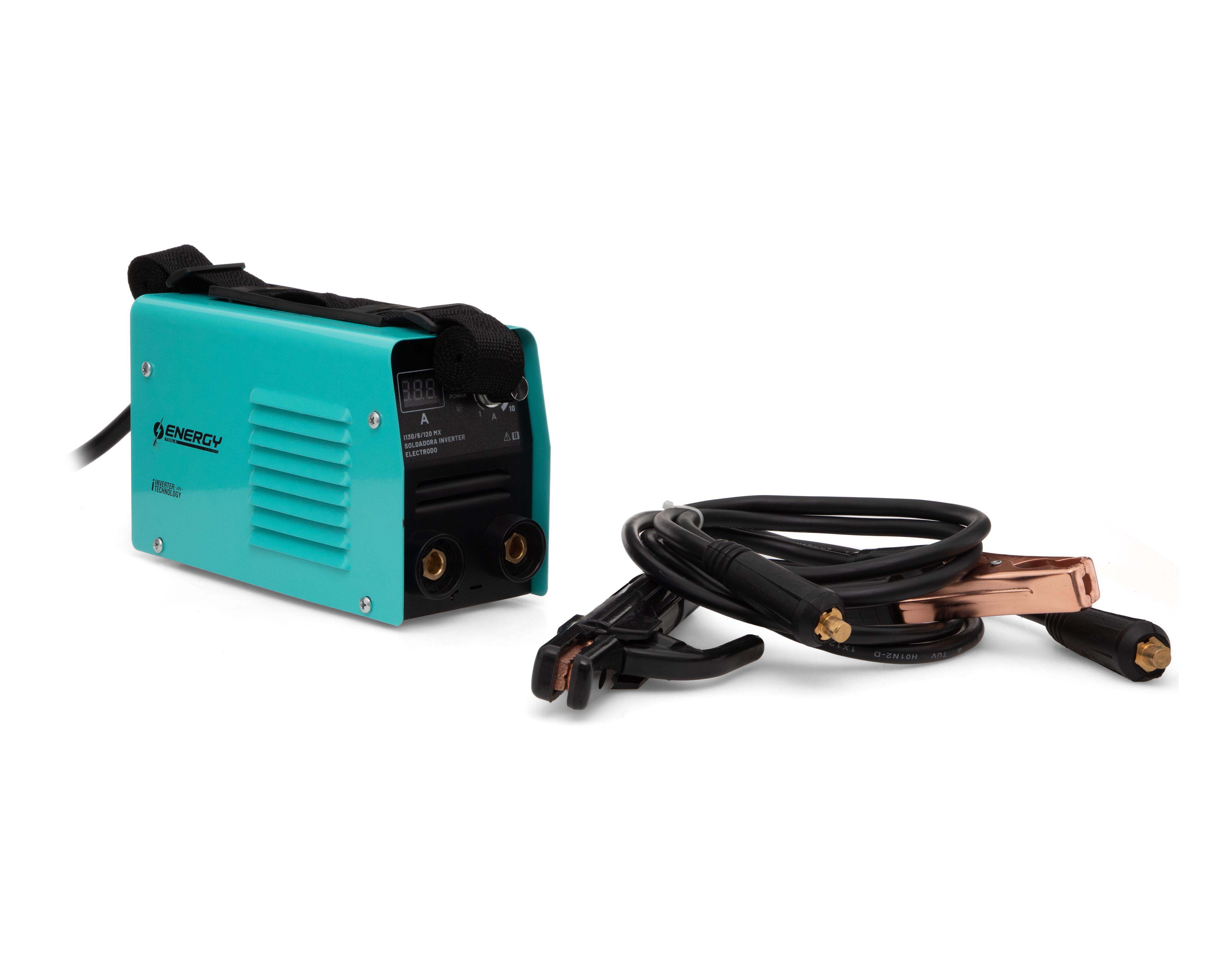 Foto 2 pulgar | Soldadora Inverter Electrodo Energy Tools I130/6/120 MX 3 Accesorios