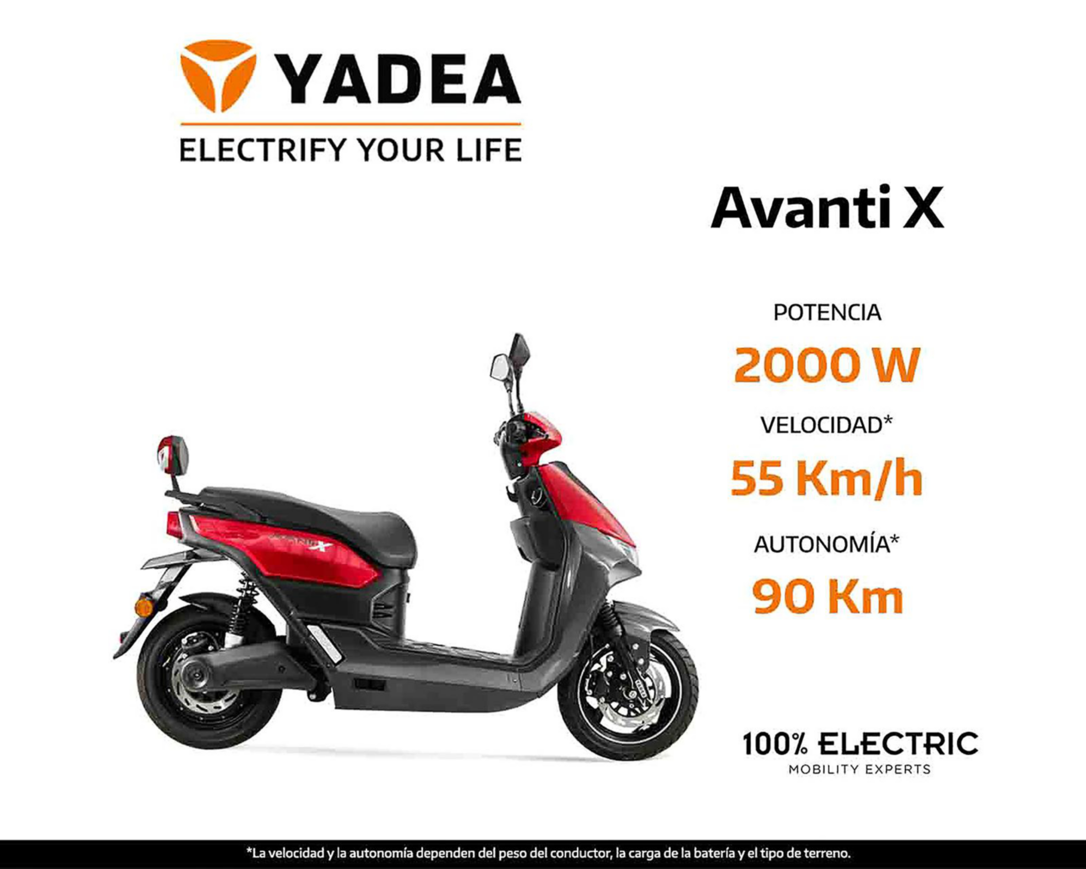 Foto 6 pulgar | Moto Eléctrica Yadea Avanti X 2025