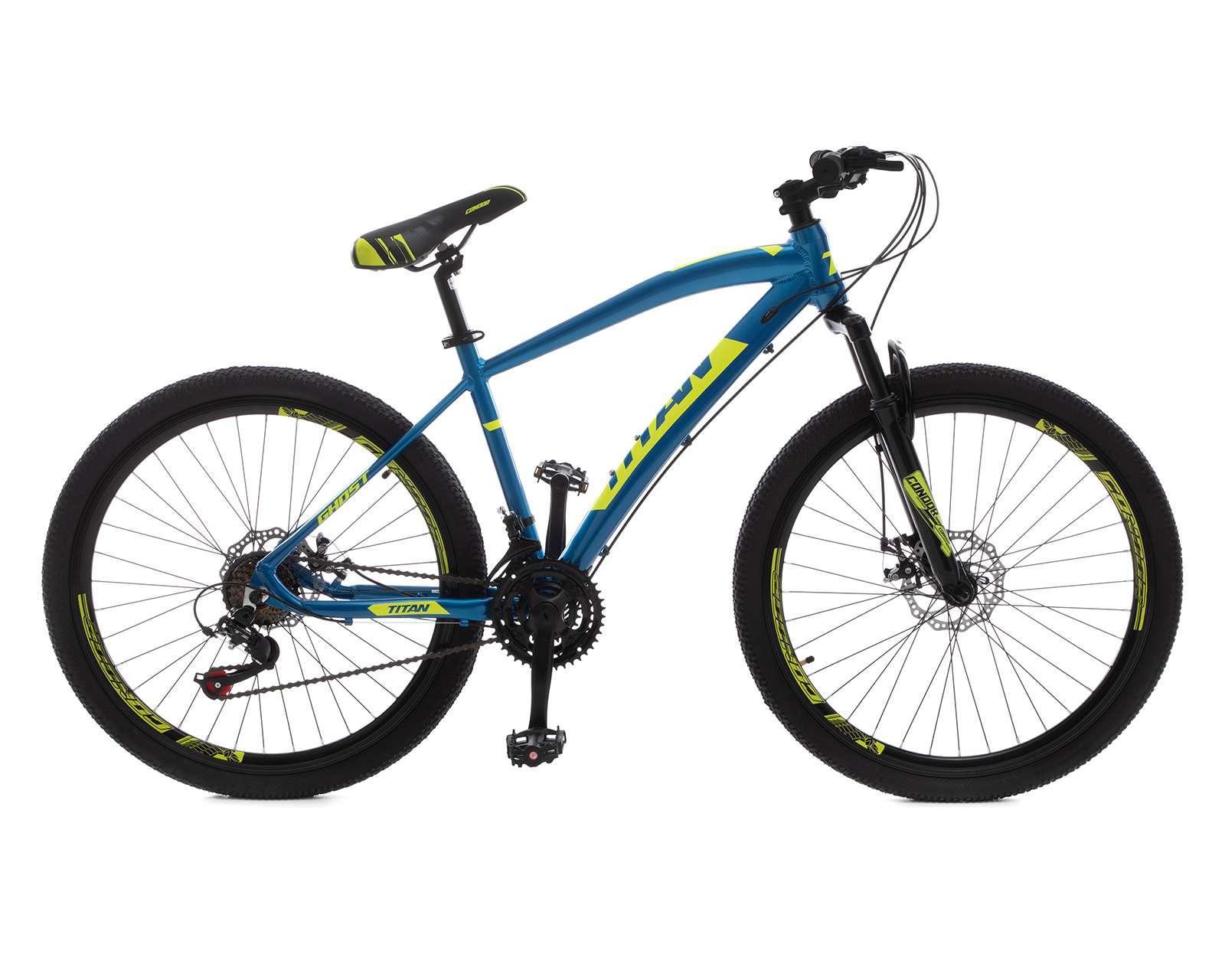 Foto 3 pulgar | Bicicleta de Montaña Titán MTB 26" Azul
