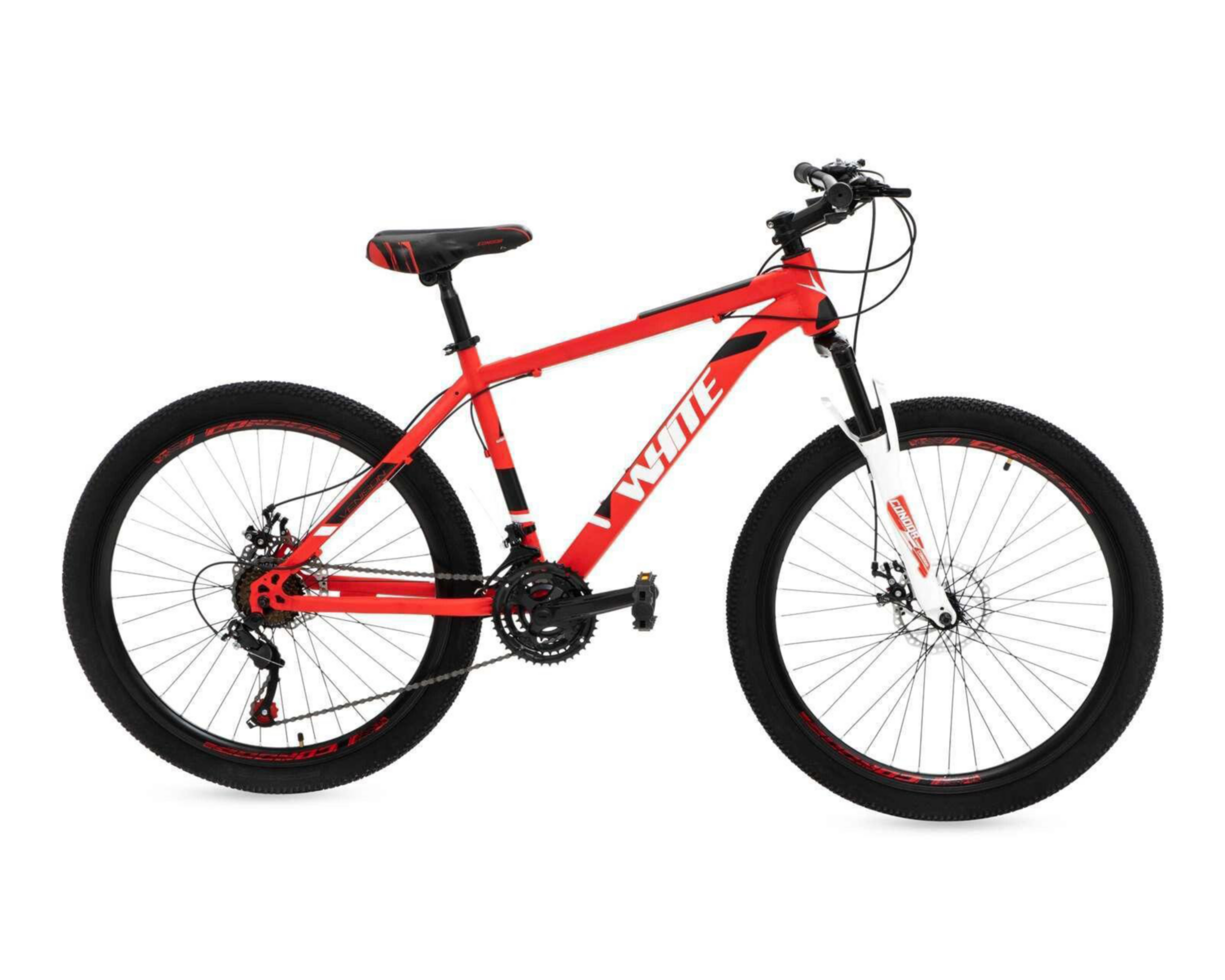 Foto 3 pulgar | Bicicleta de Montaña White Venison 26" Rojo