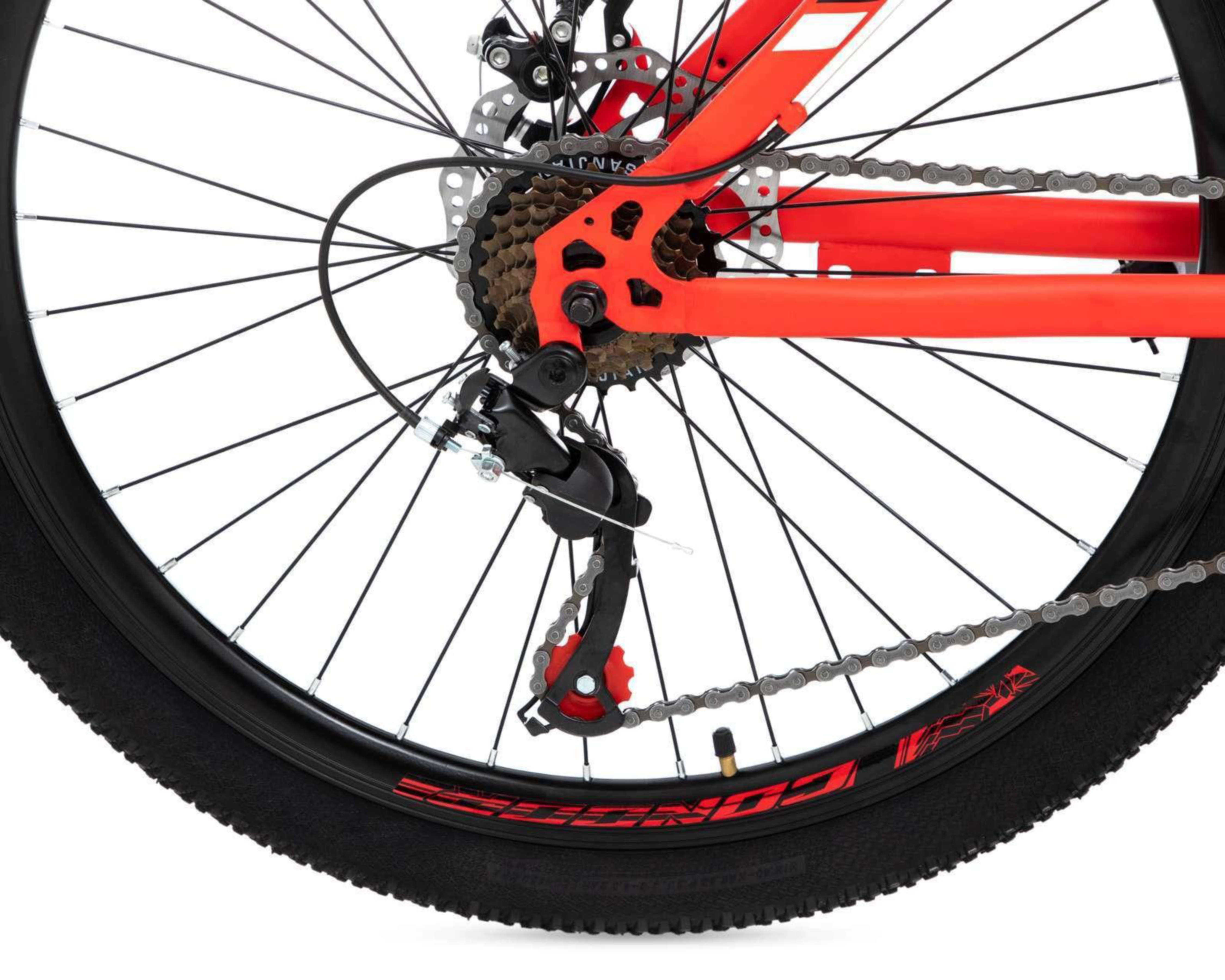 Foto 6 pulgar | Bicicleta de Montaña White Venison 26" Rojo