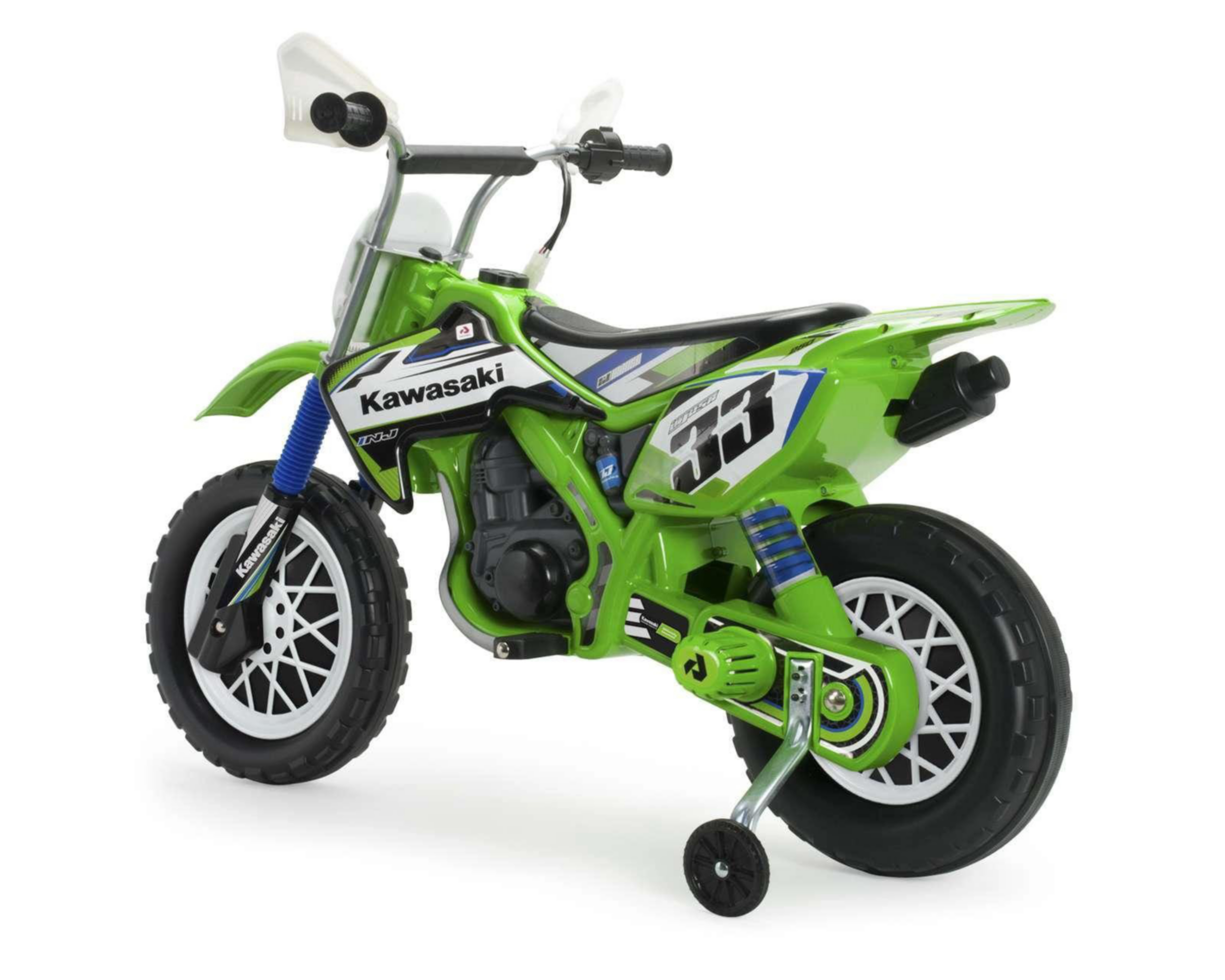 Foto 5 pulgar | Montable Eléctrico Injusa Kawasaki Thunder Verde