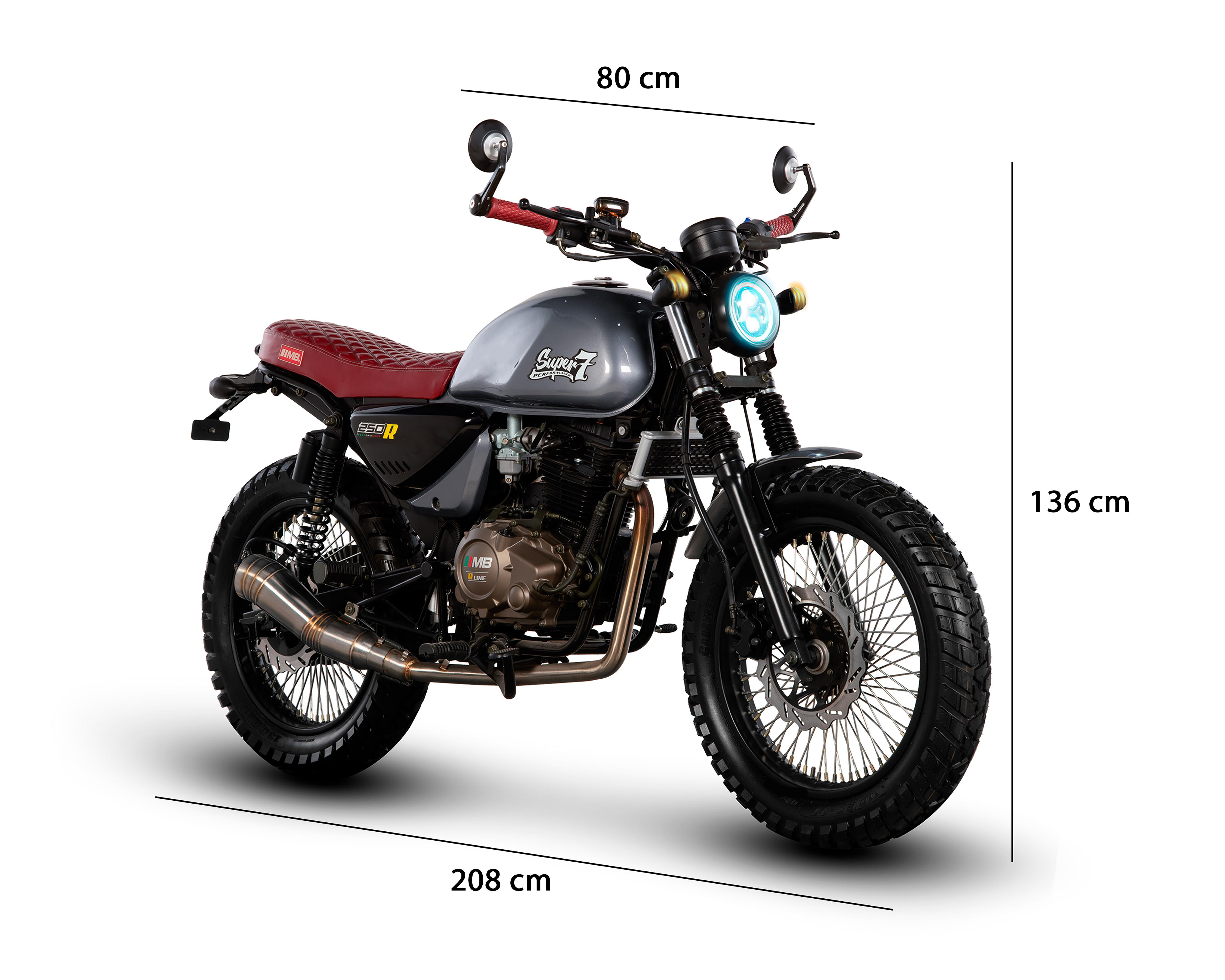 Foto 6 pulgar | Motocicleta MB Motos Super 7 R Line 250 cc 2025