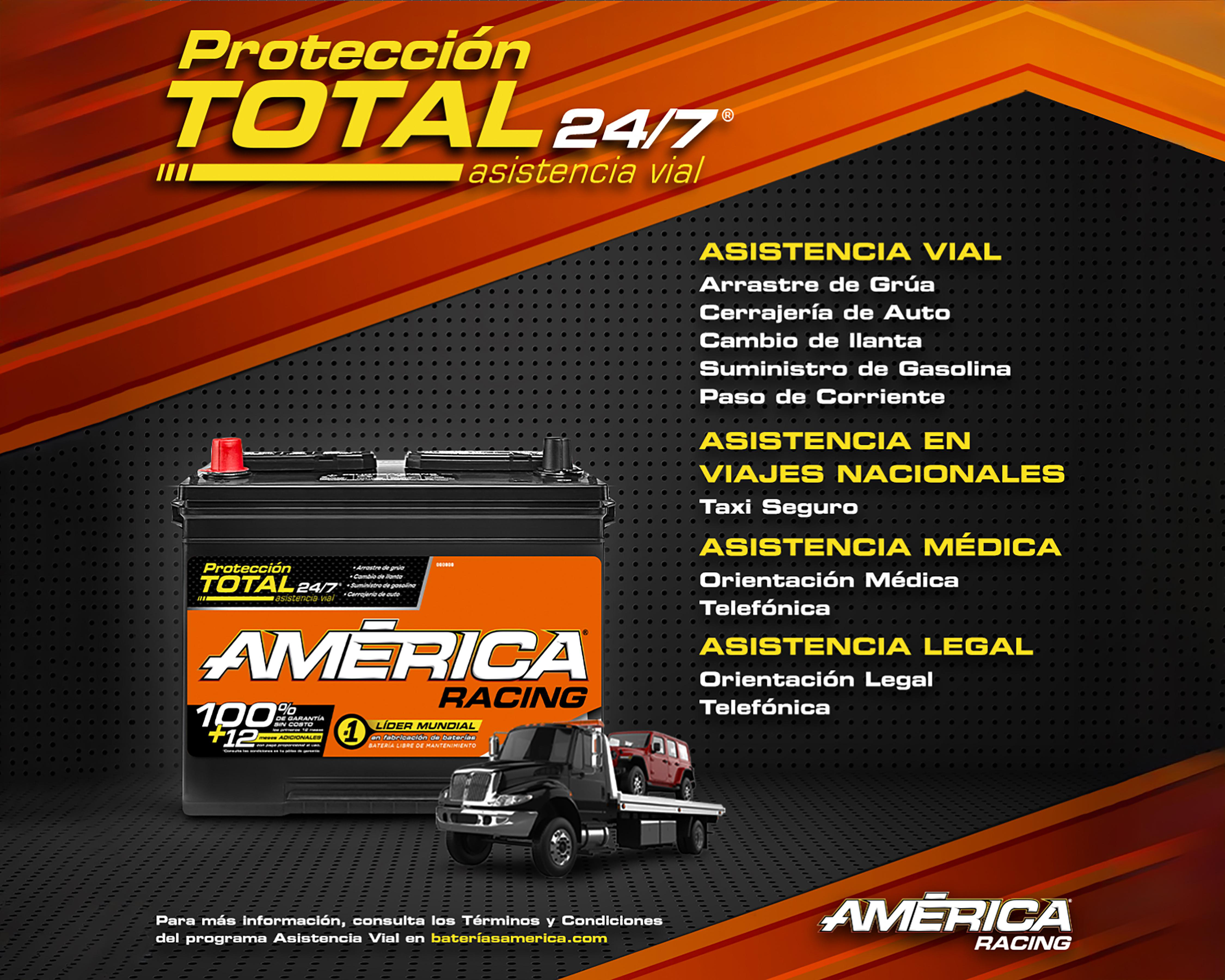 Foto 2 | Acumulador América AM-42-400