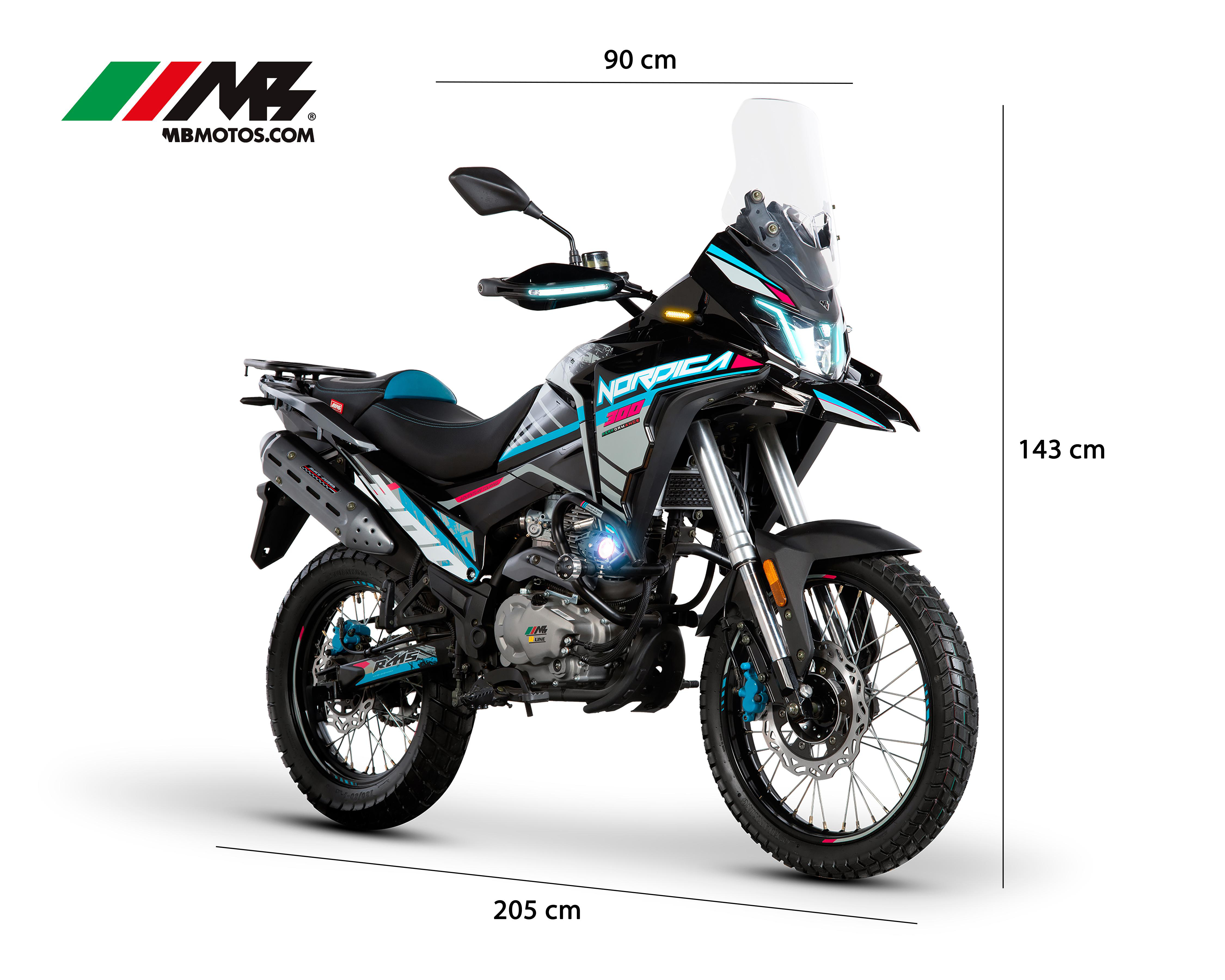 Foto 5 | Motocicleta MB Motos Nordica 300 cc 2025