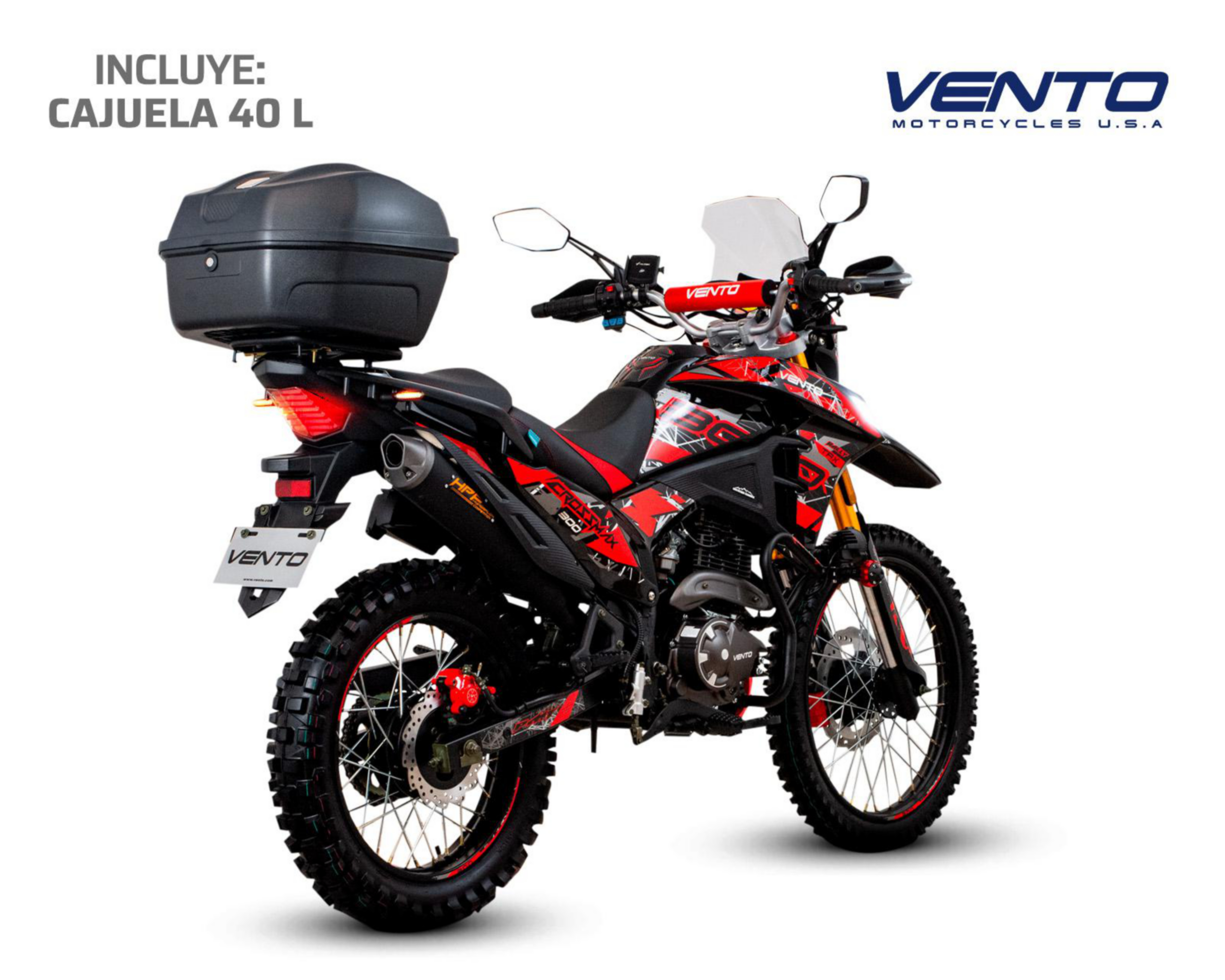 Foto 3 pulgar | Motocicleta Vento Crossmax Rally TRX 300 cc 2025
