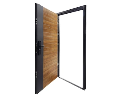 Foto 2 | Puerta de Seguridad Eversafe de Acero para Exterior 96 x 213 cm
