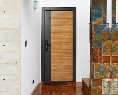 Foto 4 | Puerta de Seguridad Eversafe de Acero para Exterior 96 x 213 cm
