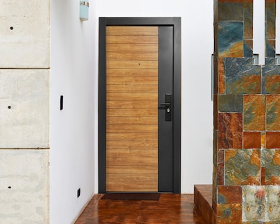 Foto 4 | Puerta de Seguridad Eversafe de Acero para Exterior 96 x 213 cm