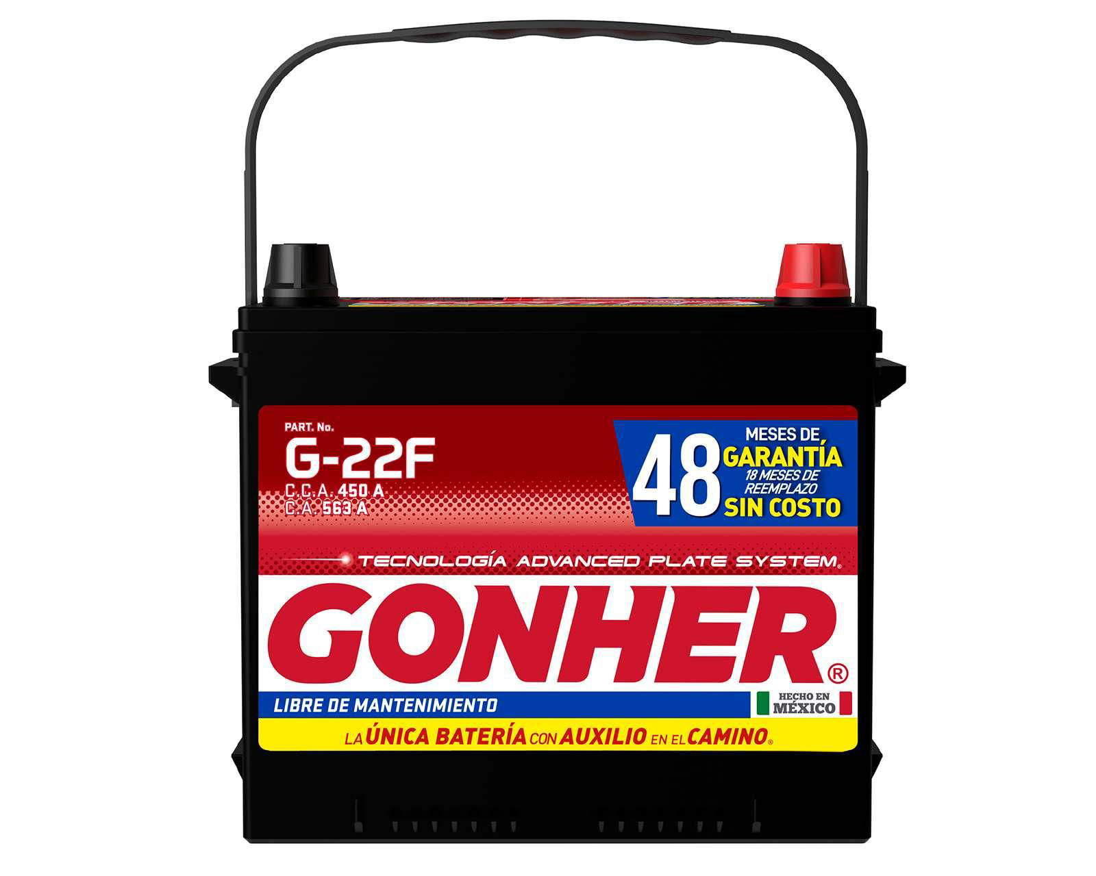 Acumulador Gonher G22F