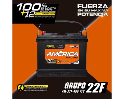Foto 4 | Acumulador América AM-22F-450
