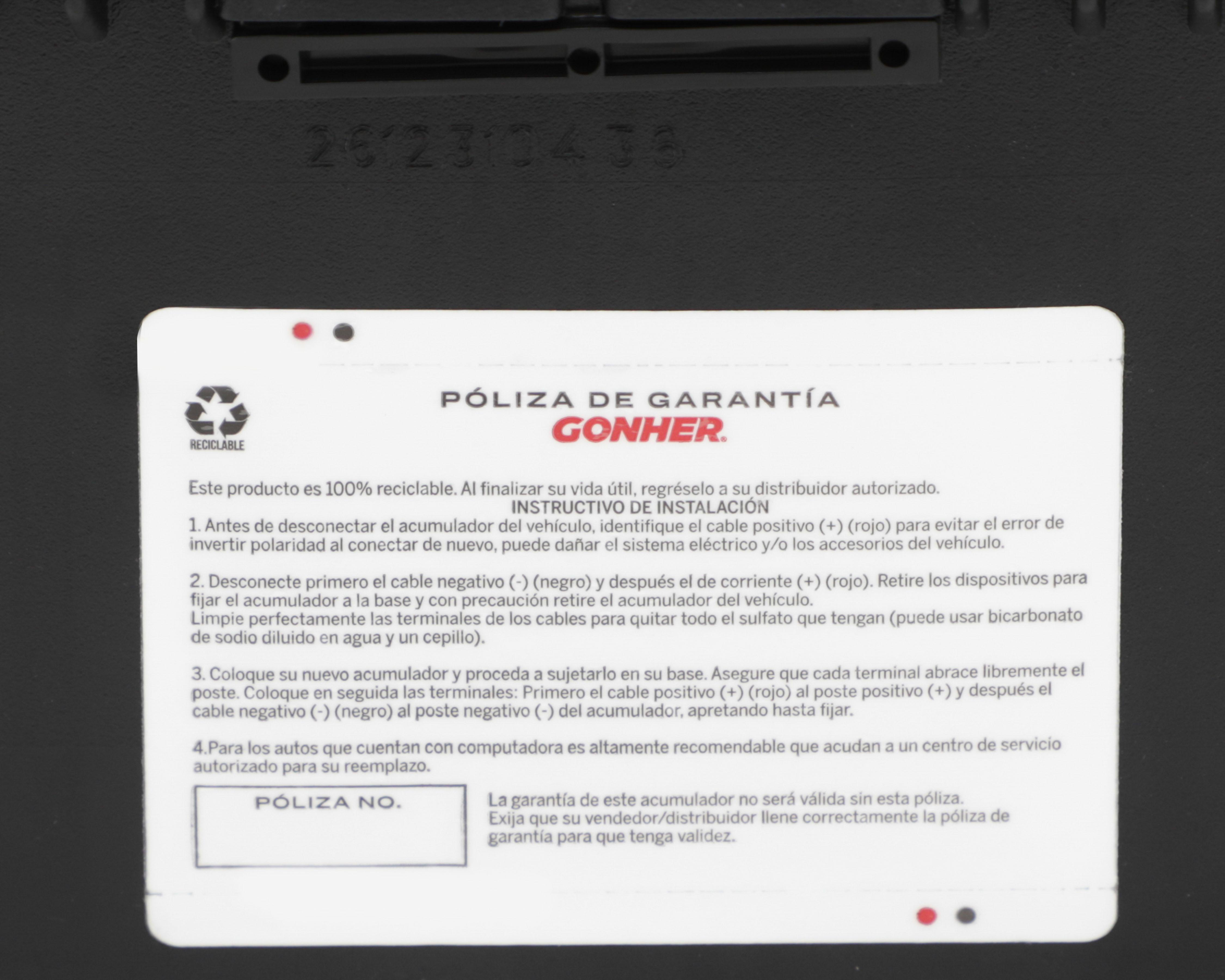 Foto 5 | Acumulador Gonher G42