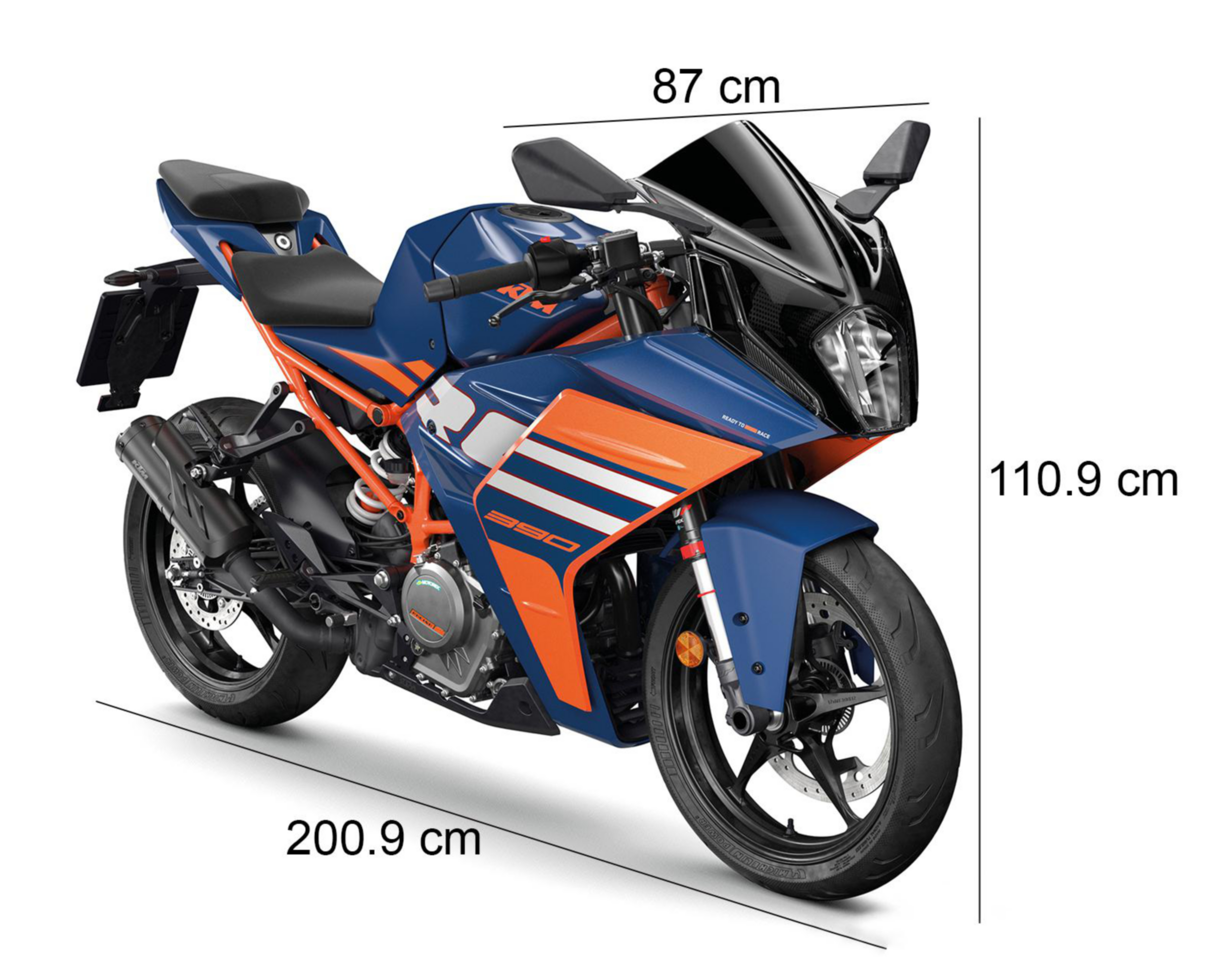 Foto 6 pulgar | Motocicleta KTM RC 390 cc 2024