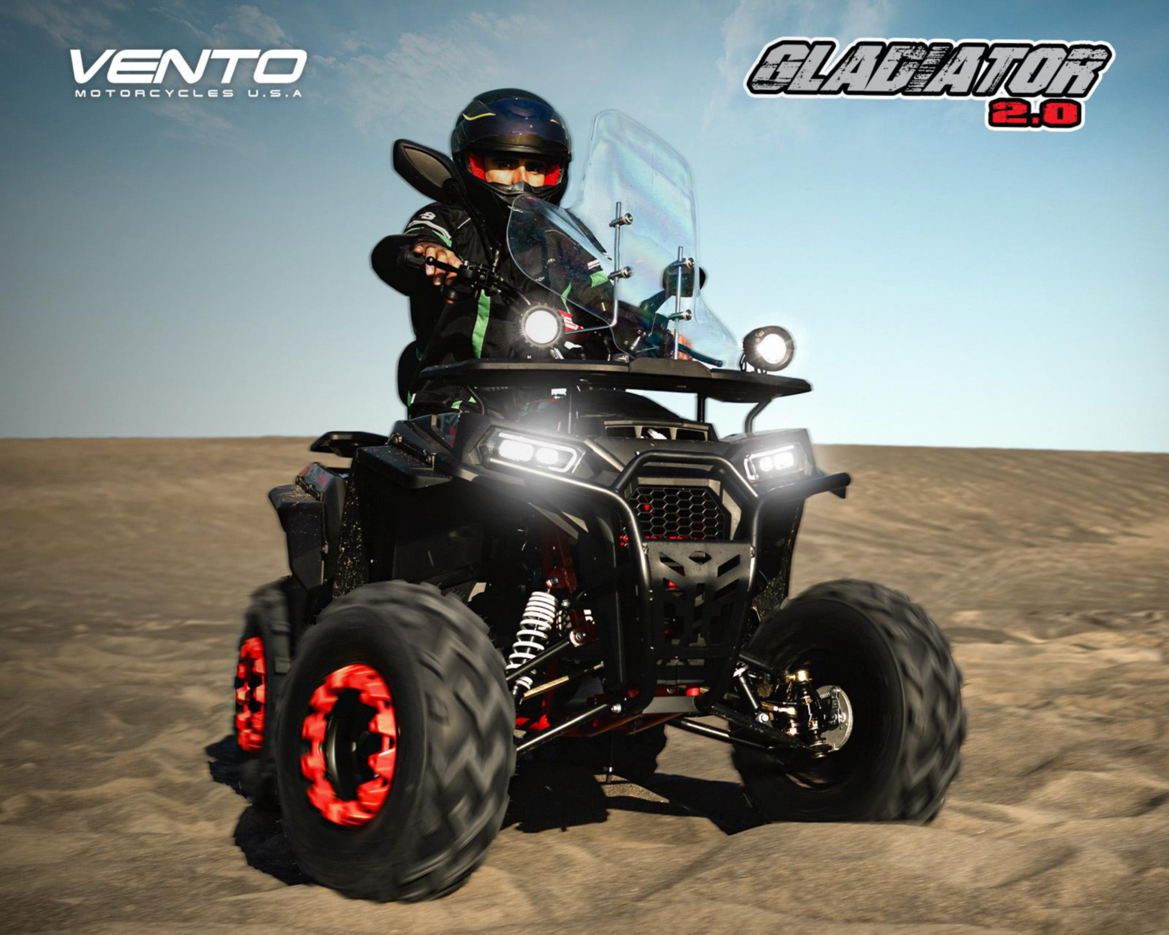 Foto 9 pulgar | Cuatrimoto Vento Gladiator 2.0 200 cc 2026