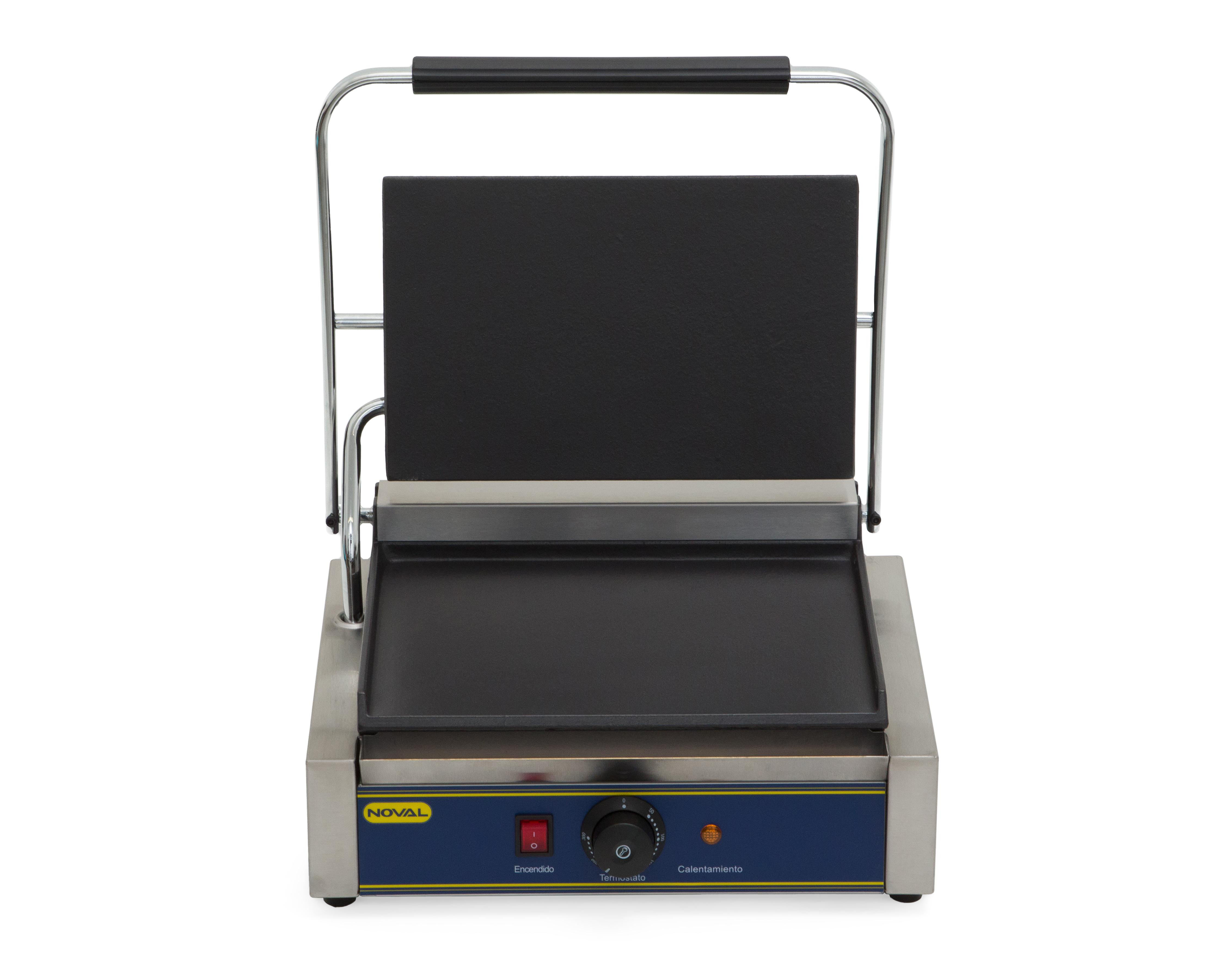 Foto 4 pulgar | Parilla de Contacto Grill Noval PLG-300 de Acero Inoxidable