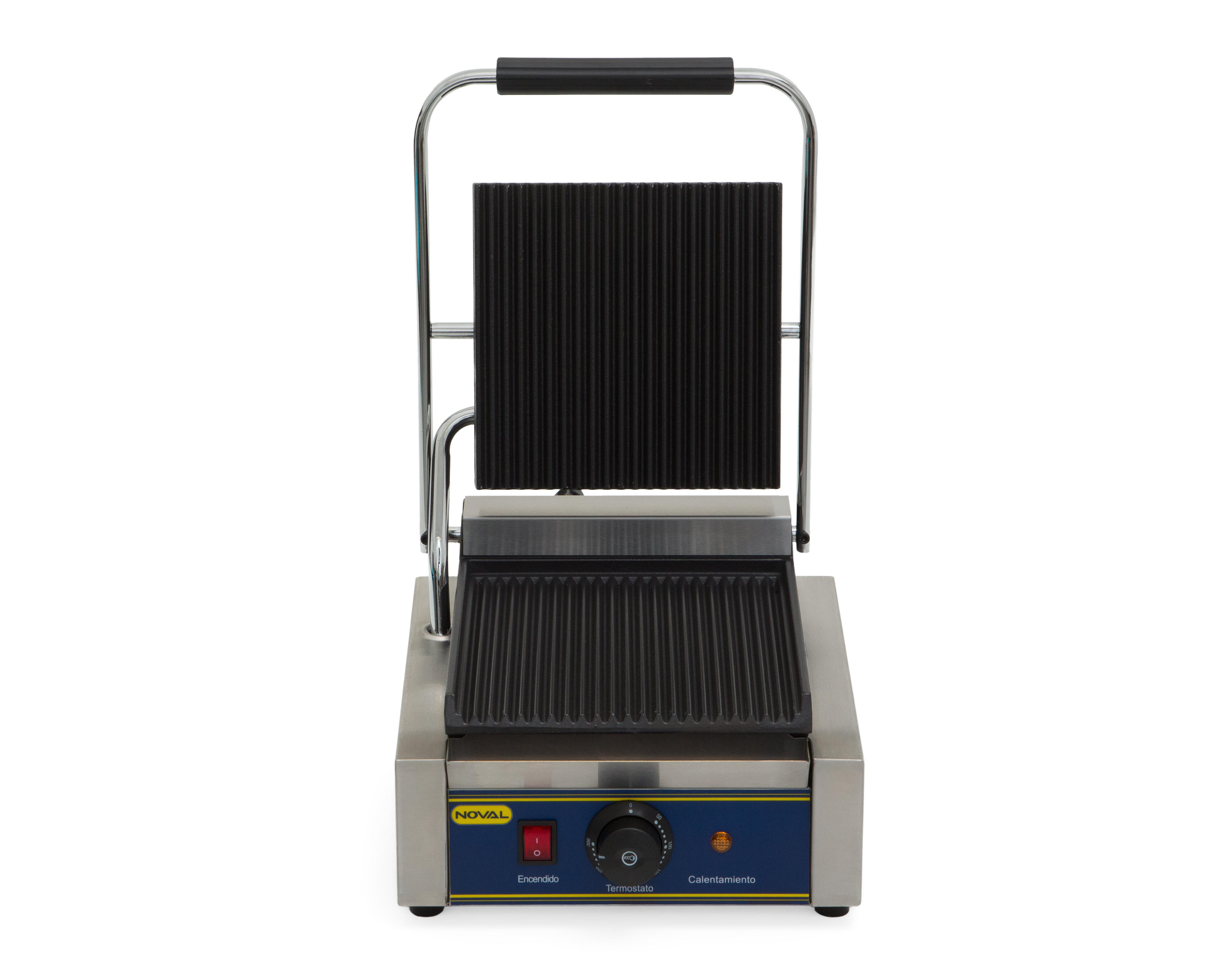 Foto 3 | Parrilla de Contacto Grill Noval PLG-300 de Acero Inoxidable