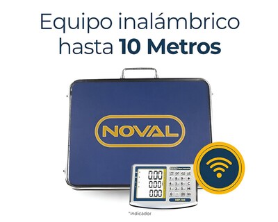 Foto 5 | Báscula Corporal Digital Noval Inalámbrica 200 Kilos