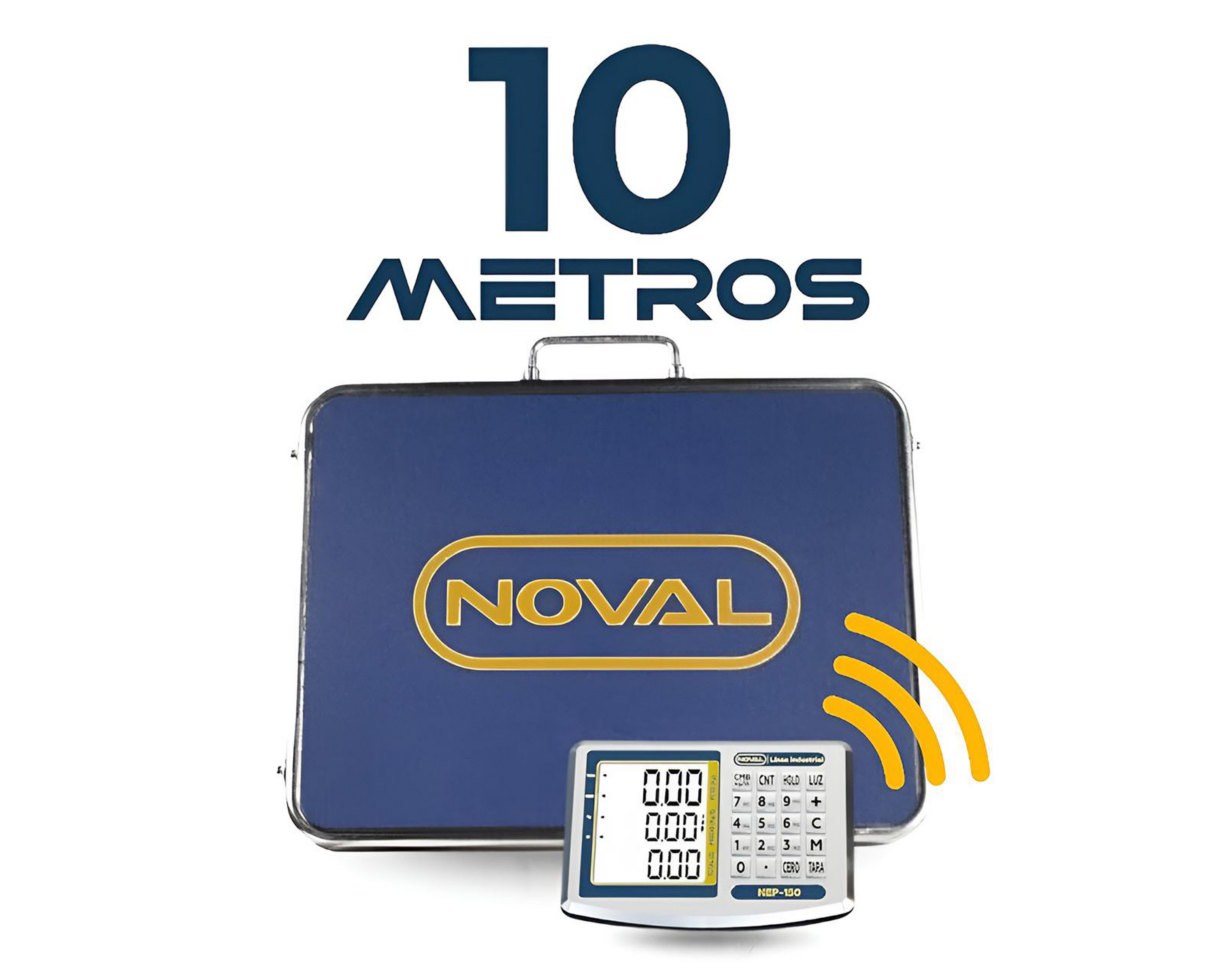 Foto 7 pulgar | Báscula Corporal Digital Noval Inalámbrica 200 Kilos