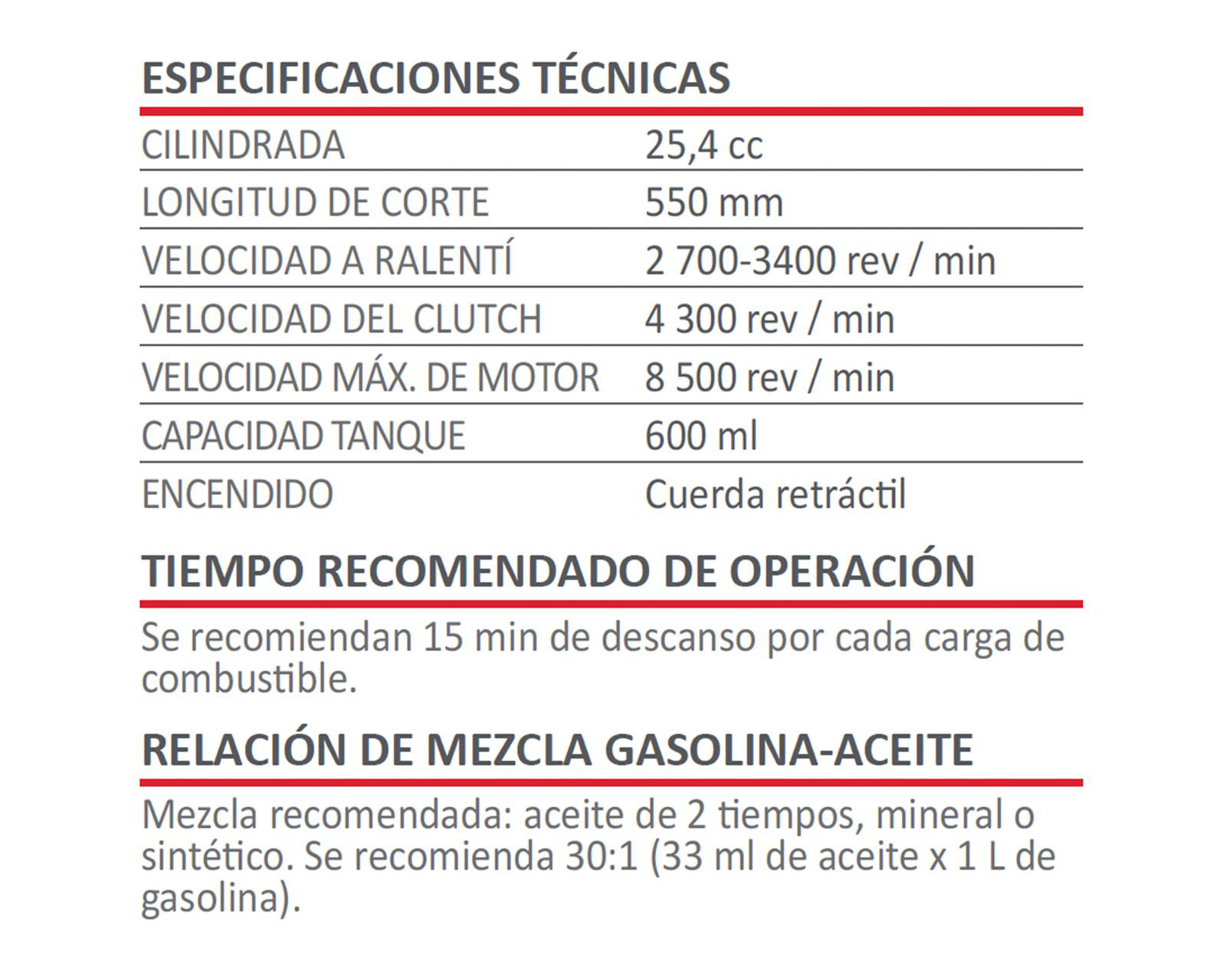 Foto 10 pulgar | Cortasetos de Gasolina AKSI 25.4 cc