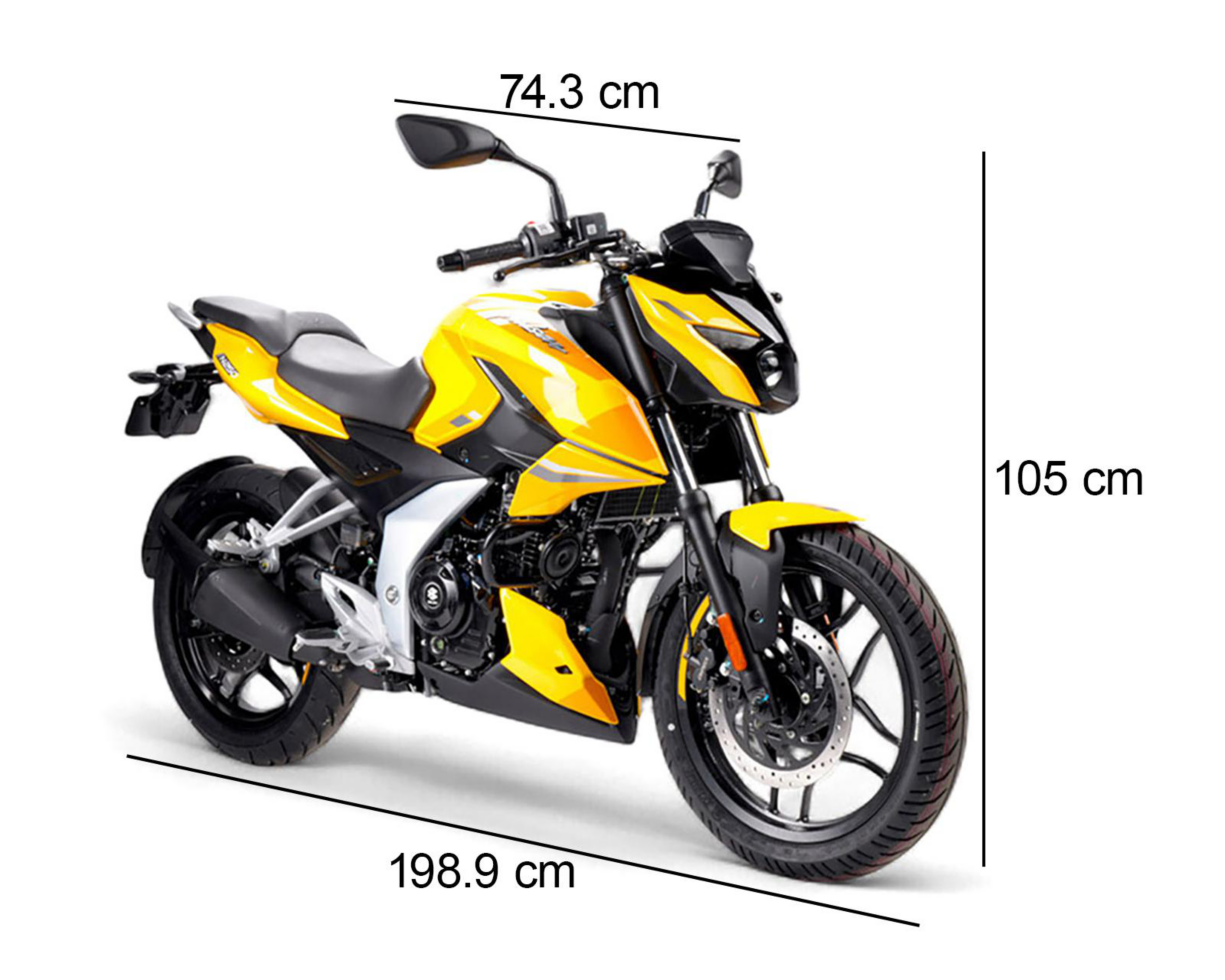 Foto 6 pulgar | Motocicleta Bajaj Pulsar N 250 Carburada 250 cc 2025
