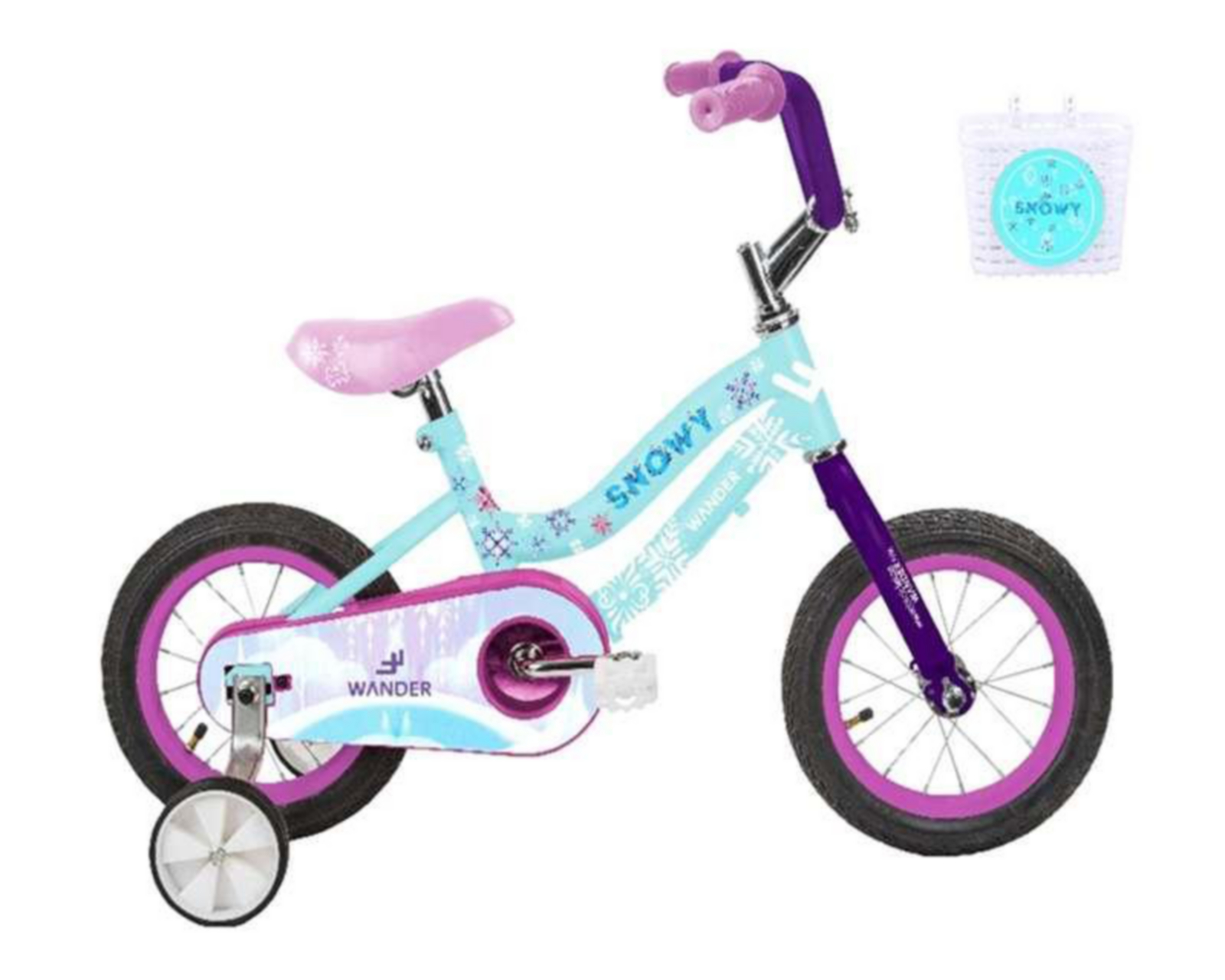 Foto 2 pulgar | Bicicleta Infantil Wander Snowy 12" Azul