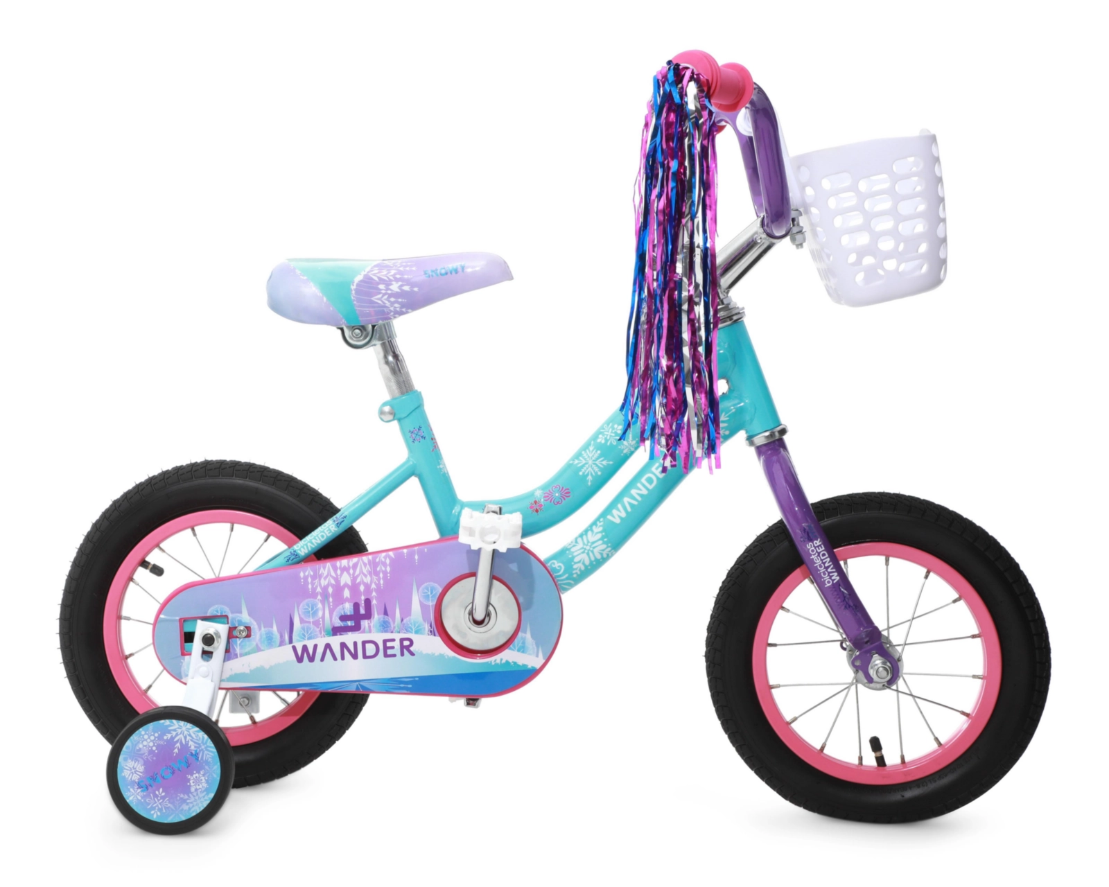 Foto 3 pulgar | Bicicleta Infantil Wander Snowy 12" Azul